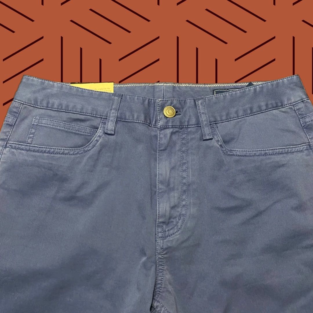 Vineyard Vines Vineyard Vines Pants Mens 30x32 Blue Straight Fit 5-Pocket Pant Preppy NEW Size US 30 / EU 46 - 1 Thumbnail