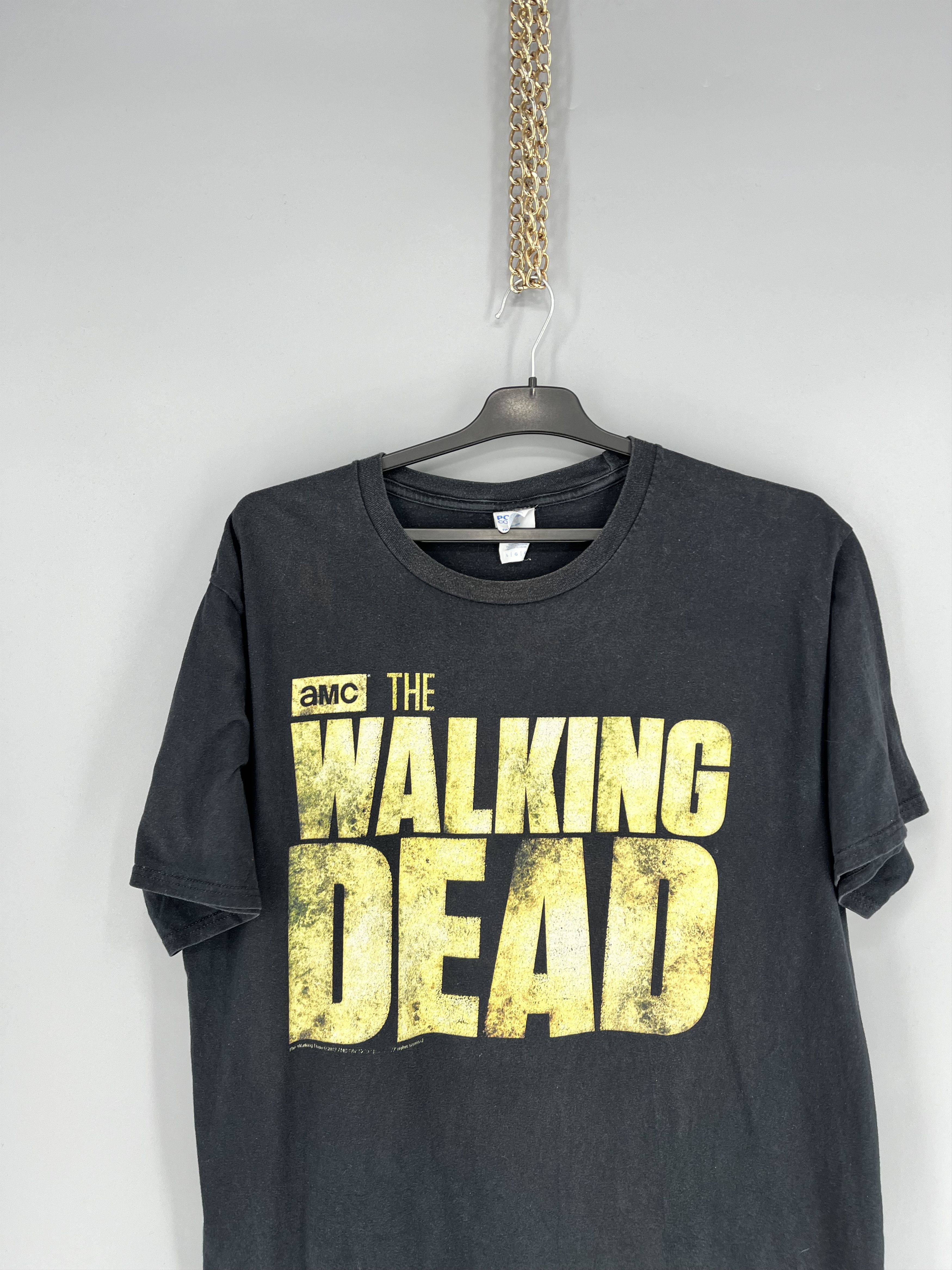 Vintage Vintage Y2K The Walking Dead RARE! Dead Face Size US XL / EU 56 / 4 - 6 Thumbnail