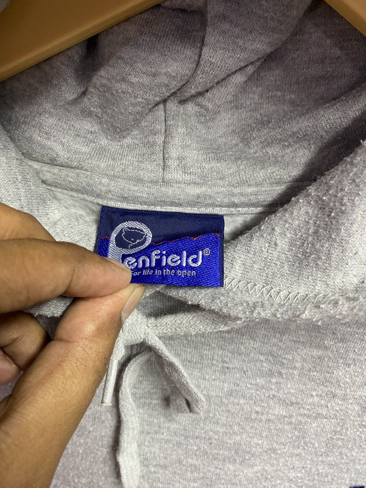 Penfield Penfield Original Logo Hoodie in a grey color. Size US XL / EU 56 / 4 - 3 Thumbnail
