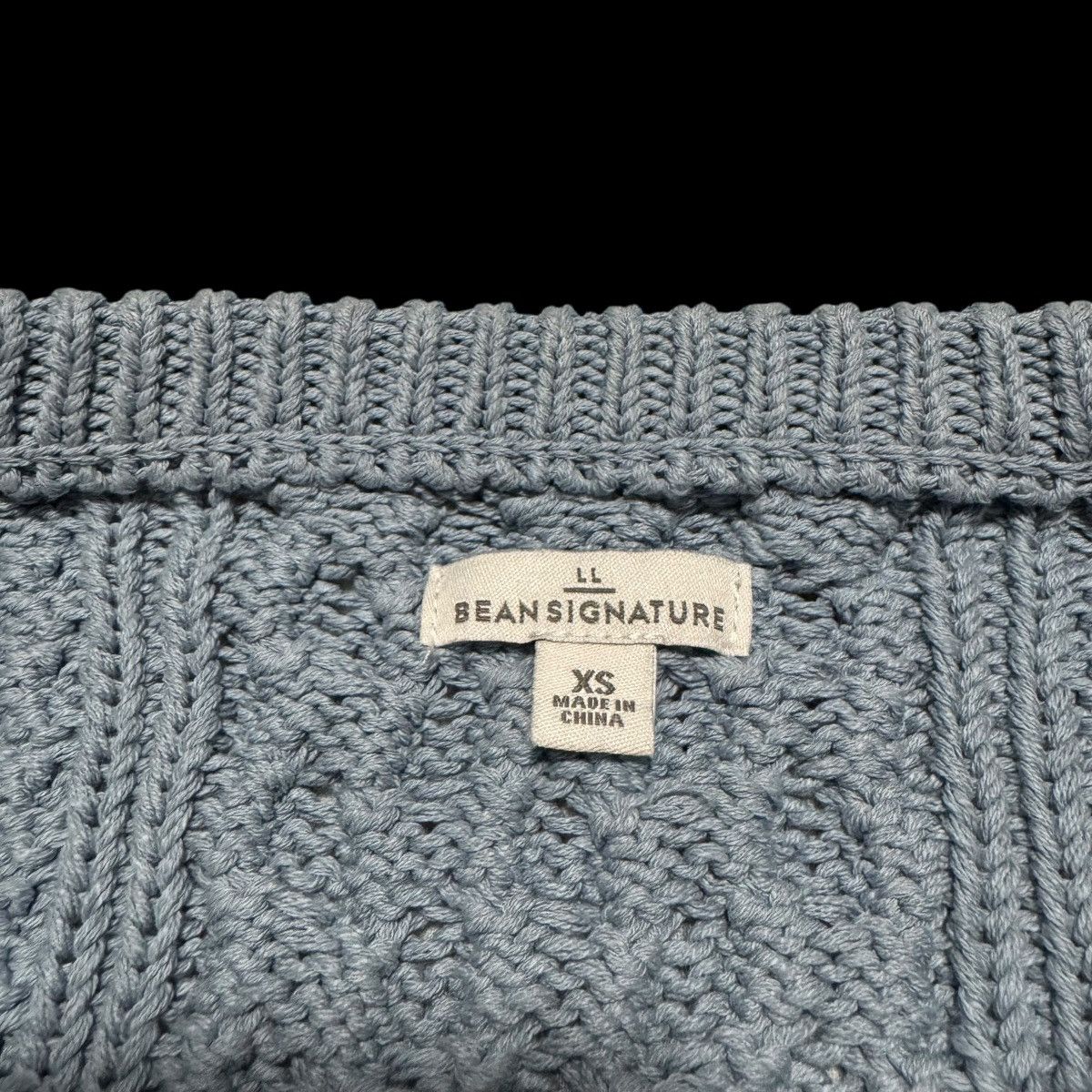 L.L. Bean L.L. Bean Signature Heavy Cable Knit Sweater XS Oversized Size XS / US 0-2 / IT 36-38 - 4 Thumbnail