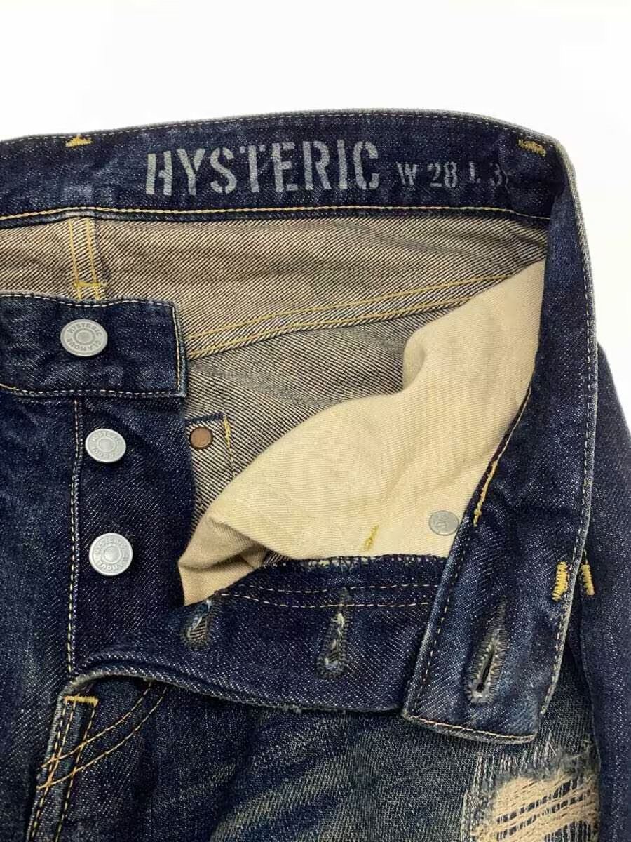 Hysteric Glamour Distressed Studded Denim Jeans Size US 30 / EU 46 - 3 Thumbnail