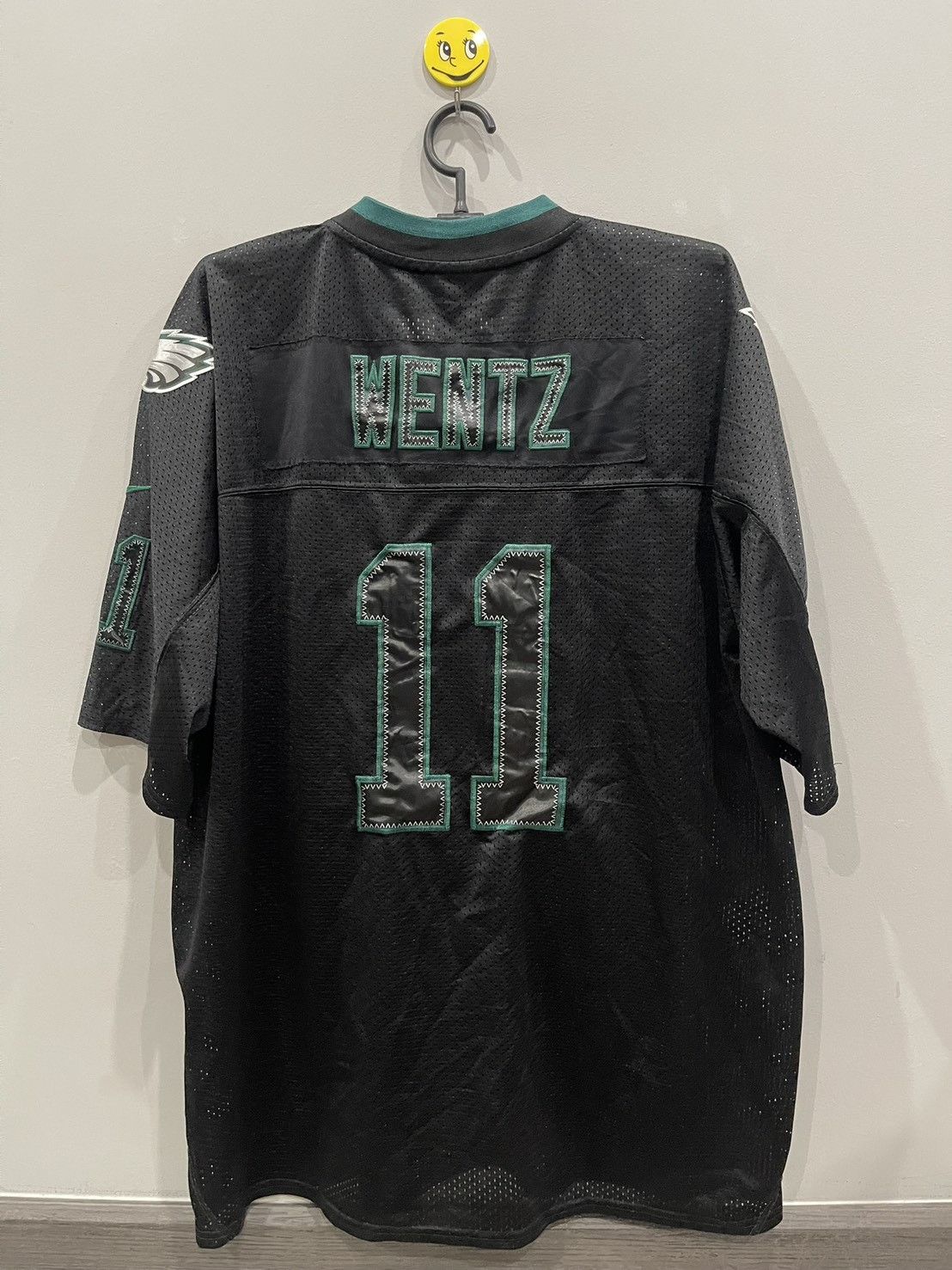 Nike Philadelphia Eagles Carson Wentz #11 Black Elite Jersey Size US M / EU 48-50 / 2 - 3 Thumbnail