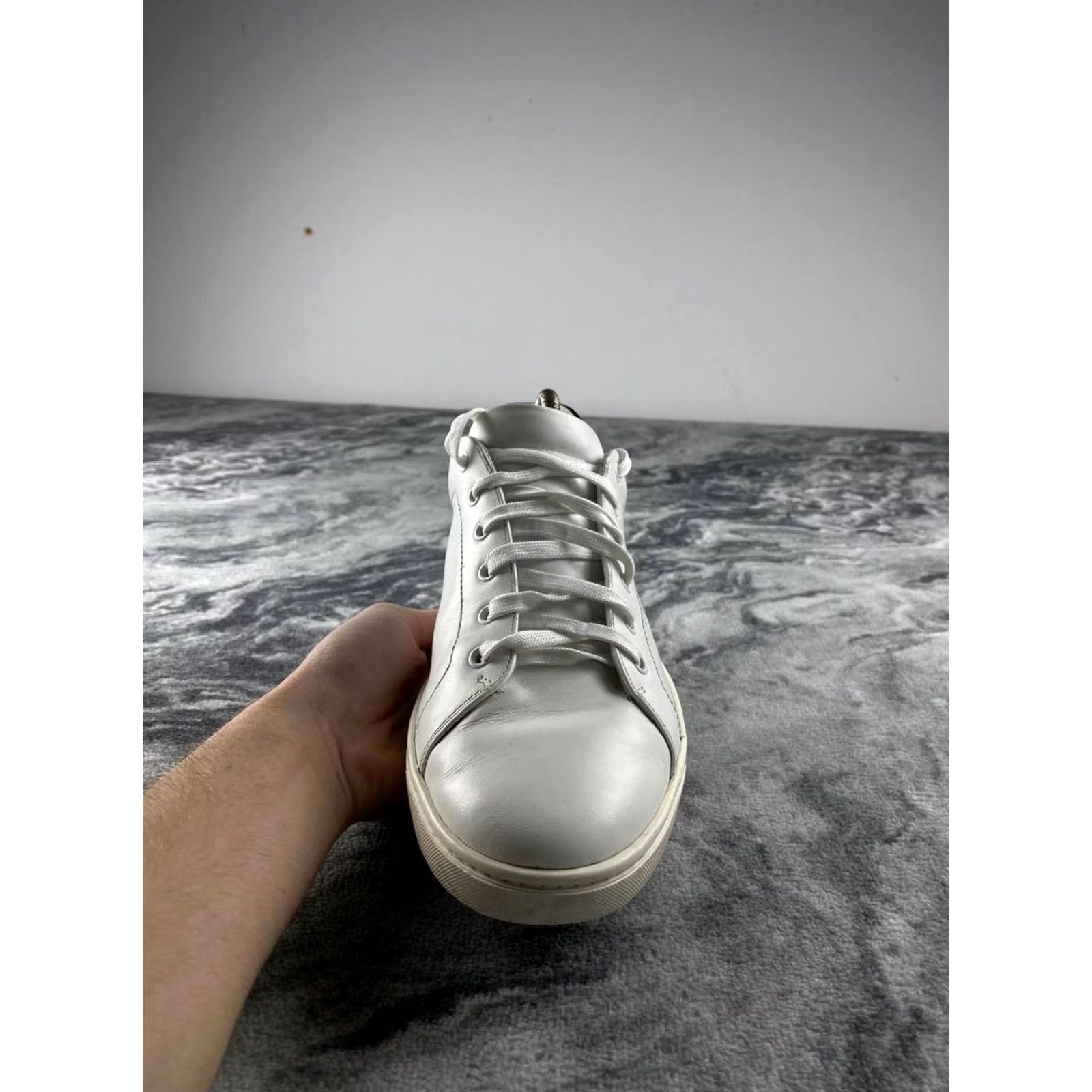 Dolce & Gabbana Dolce&Gabbana Leather Sneakers Men Size 9 White Casual Sneaker Leather Upper Insole Outsole Comfort Size US 9 / EU 42 - 7 Thumbnail