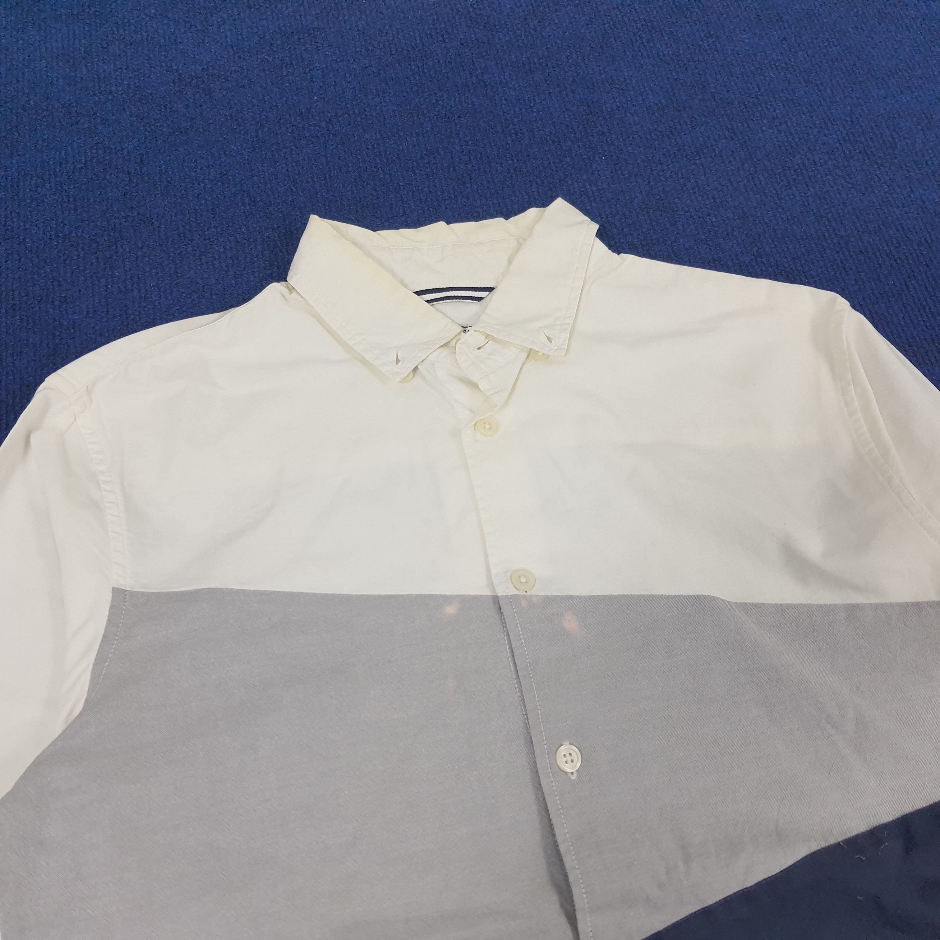 Designer × Vintage × semanticdesign Vintage Semantic Designer Stretch Fablic Casual Shirt Size US S / EU 44-46 / 1 - 2 Thumbnail