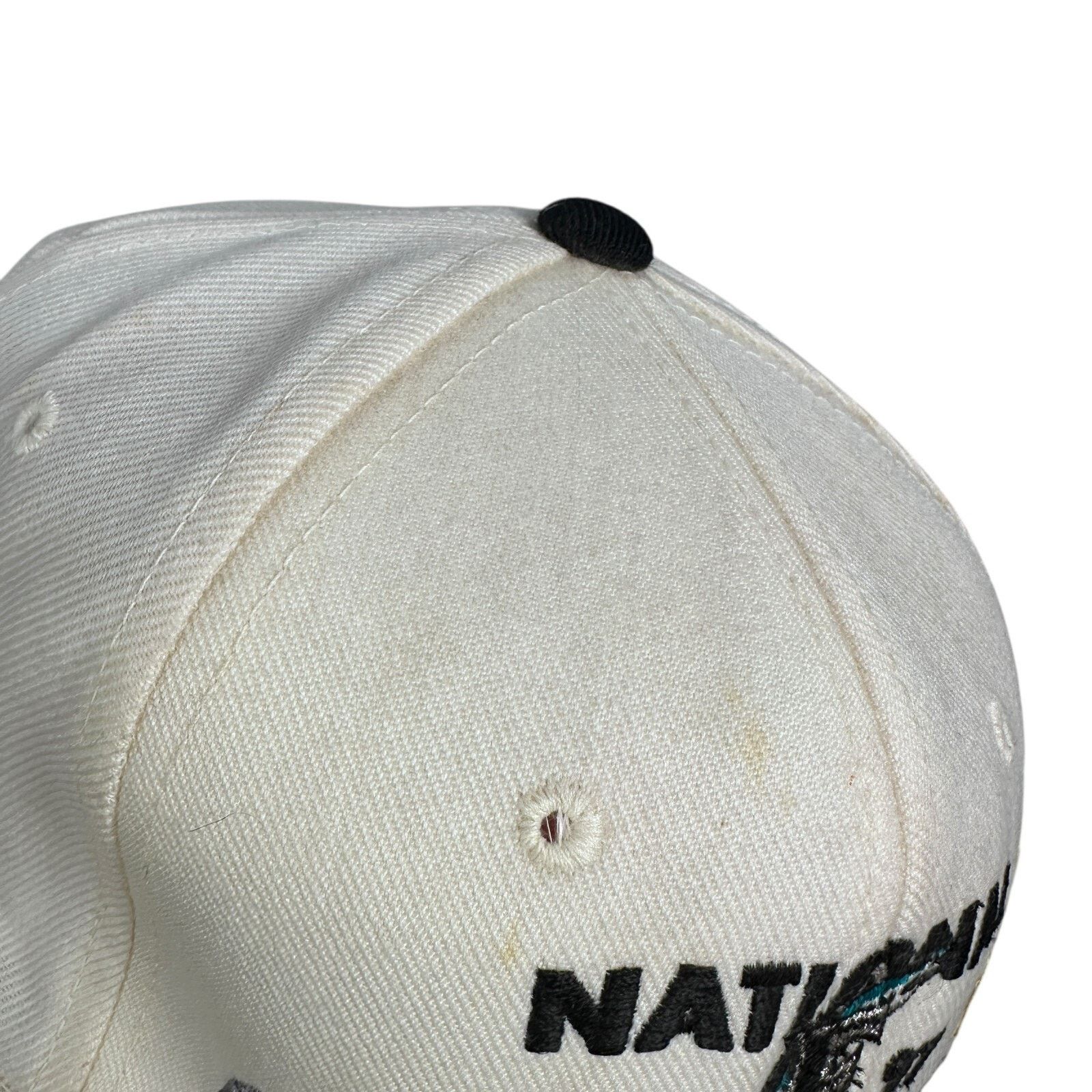 New Era Vintage New Era Florida Marlins Snapback Hat 1997 NL White Size ONE SIZE - 11 Thumbnail