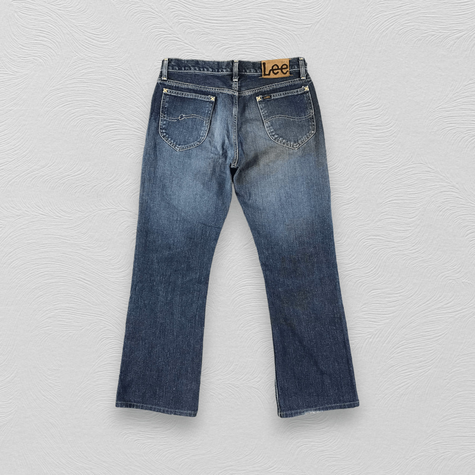 Lee Vintage Lee Jeans Flare Denim KJ1535 Size US 31 - 2 Thumbnail