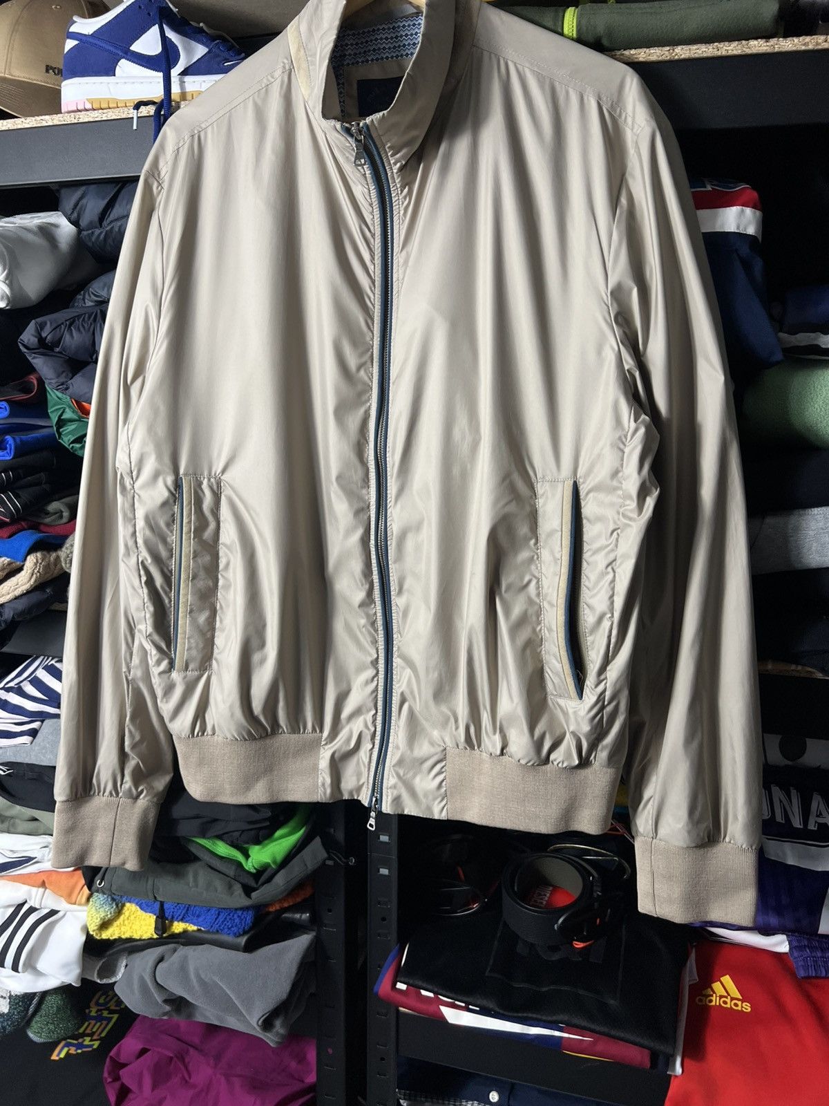 Paul & Shark Paul & Shark Yachting Bomber Beige Jacket – Size XL Rare Size US XL / EU 56 / 4 - 4 Thumbnail