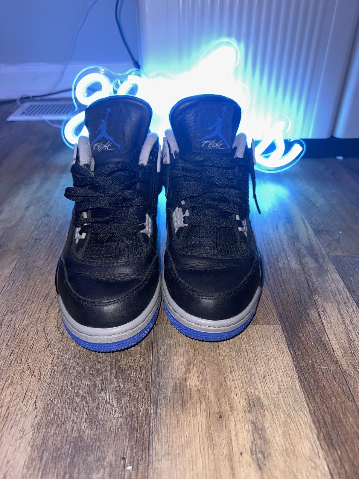 Jordan Brand (Sz 10) Jordan 4 Retro “Motorsports Alternate” 2016 release Size US 10 / EU 43 - 3 Thumbnail
