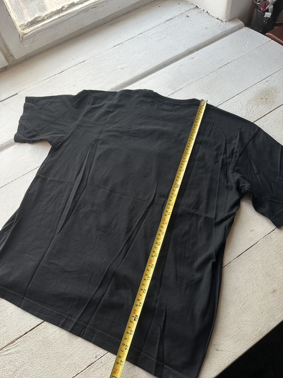 Armani 🚨Y2K Big Logo ARMANI JEANS T-shirt Avant Garde Size US L / EU 52-54 / 3 - 18 Thumbnail
