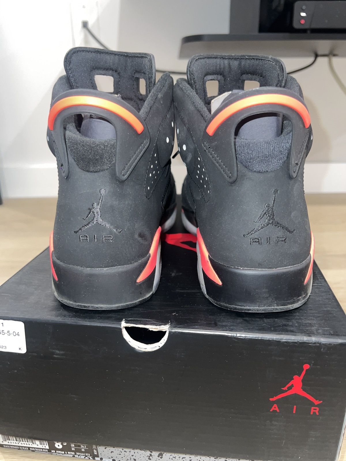 Jordan Brand 2014 Infared Jordan 6 Size US 8.5 / EU 41-42 - 3 Thumbnail