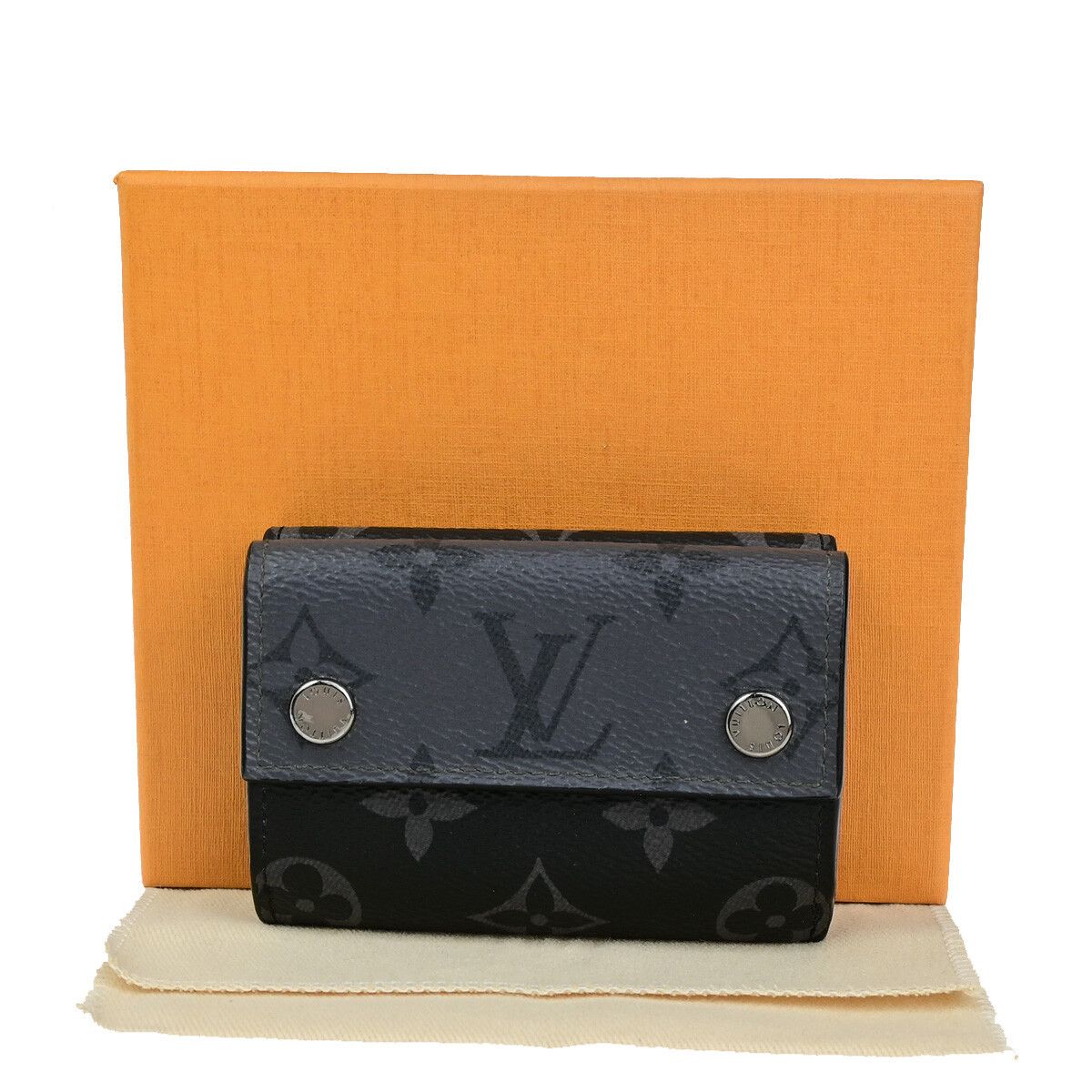 Louis Vuitton Louis Vuitton Discovery Wallet Reverse Monogram Eclipse Canvas Size ONE SIZE - 1 Thumbnail