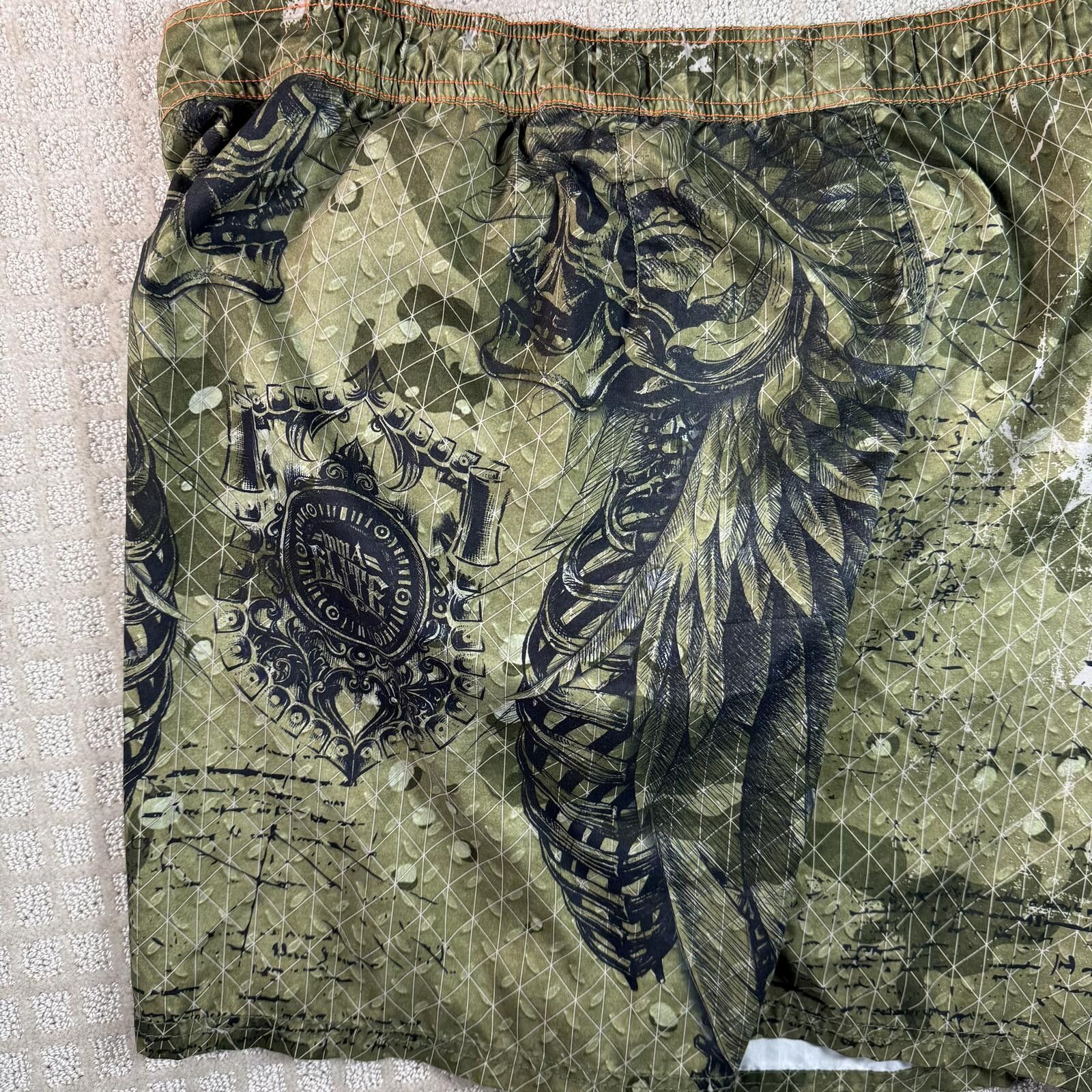 Other MMA Elite Camo Fight Shorts Skull Graphic Large Size US 34 / EU 50 - 8 Thumbnail
