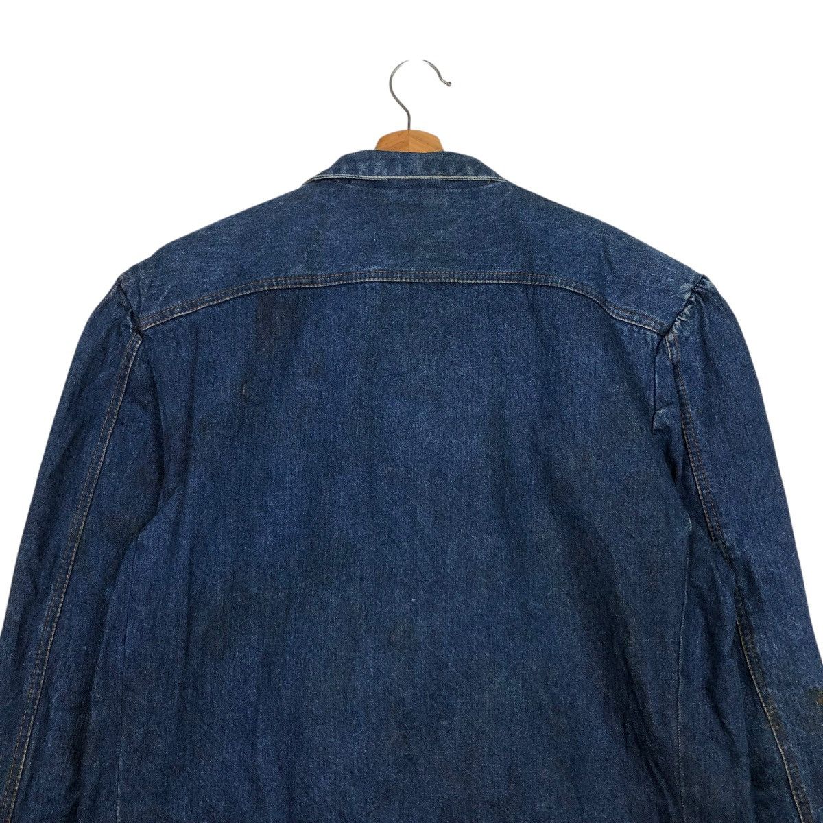 Hysteric Glamour 🔥VINTAGE CHORE WORK DENIM JACKET CARTOON BLANKET 1996 Size US M / EU 48-50 / 2 - 12 Thumbnail