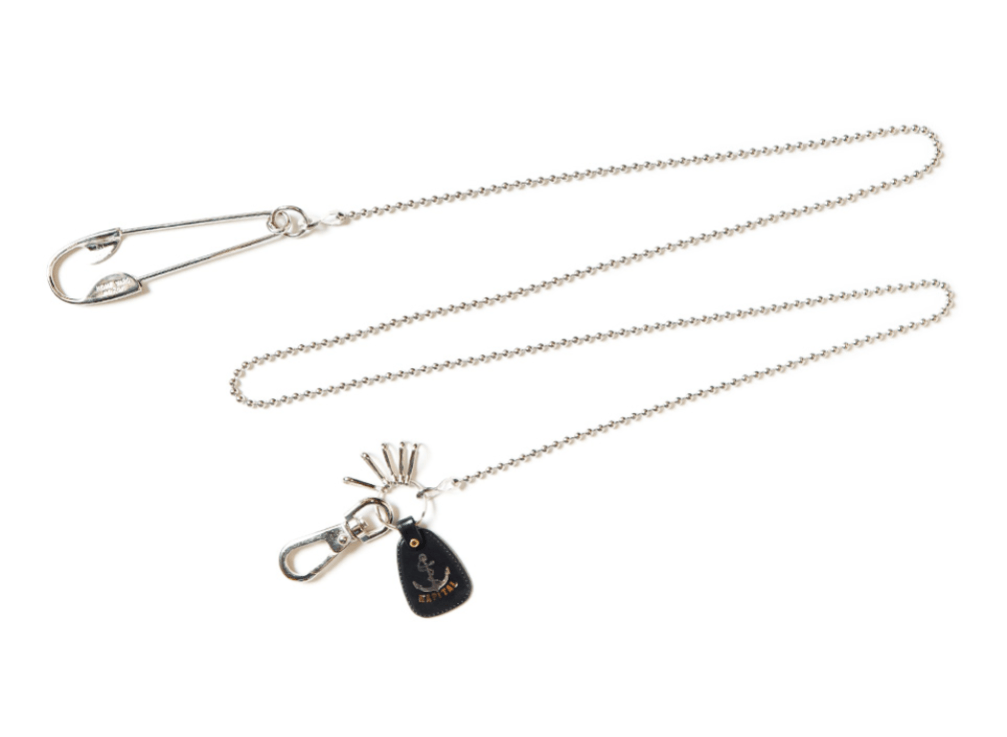 Kapital Brass Anchor Snood Chain Size ONE SIZE - 1 Thumbnail