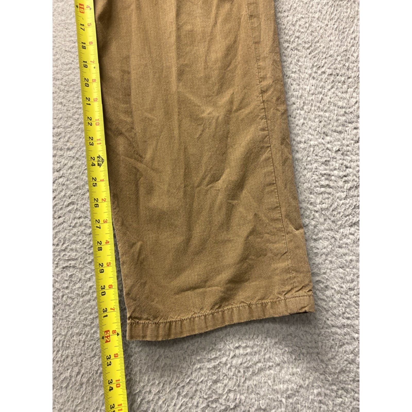 Gap GAP Pants Mens Size 36x32 Light Brown Relaxed Straight Twill Chino /0233 Casual Travel Size US 36 / EU 52 - 4 Thumbnail