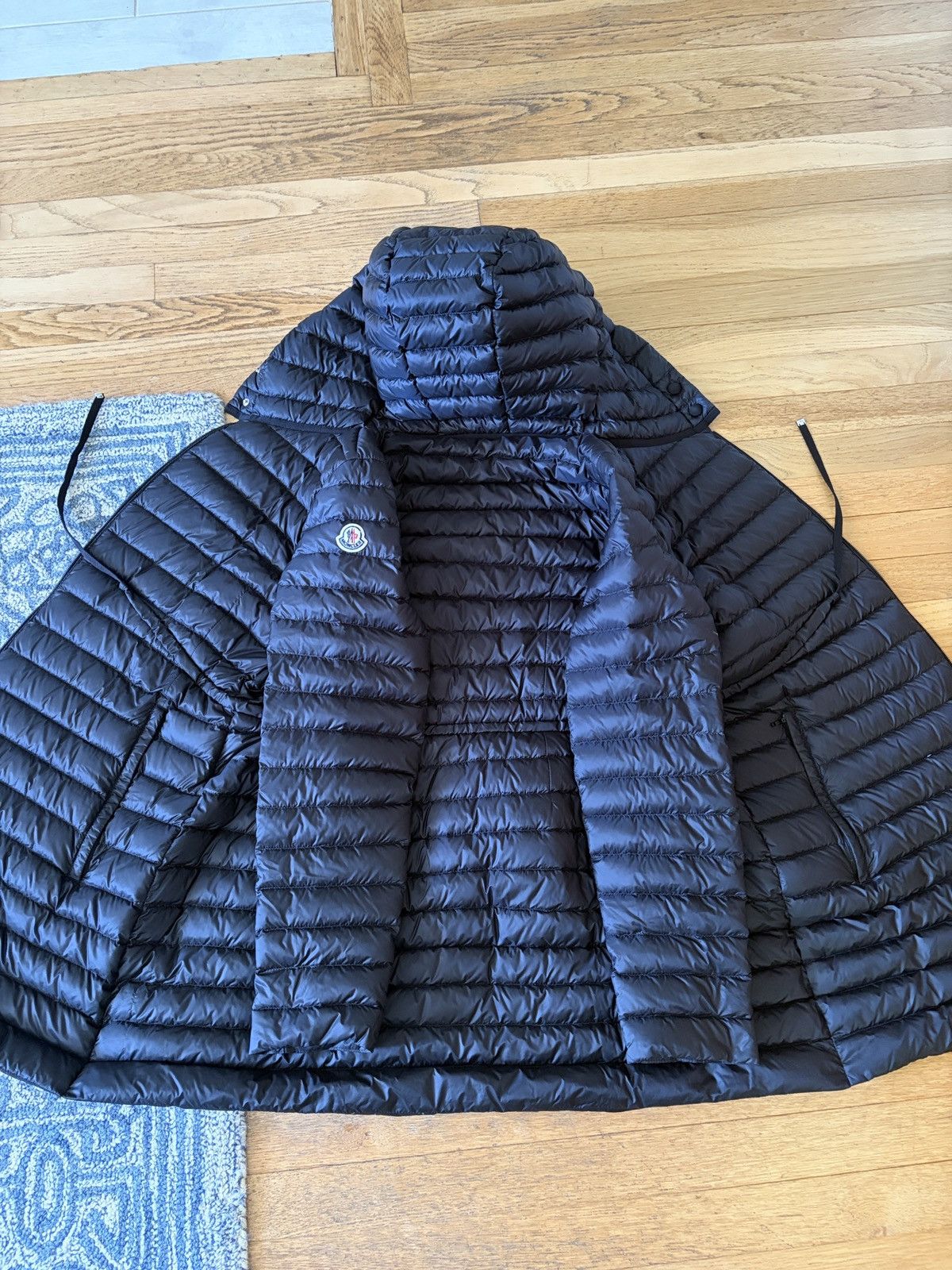 Moncler Moncler Barbel long down coat Size L / US 10 / IT 46 - 1 Thumbnail