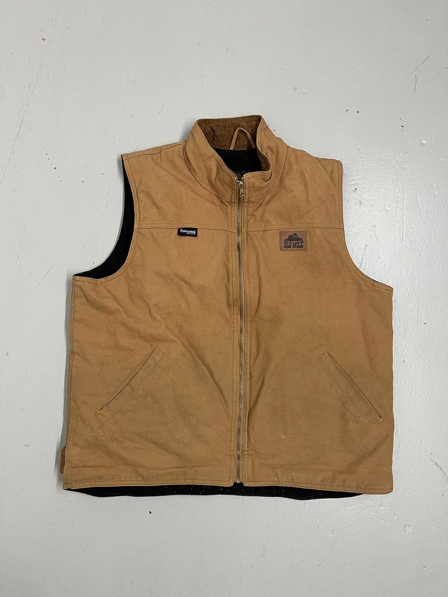 Vintage Vintage 90s Canvas Fleece Lined Work Vest Carhartt Style Size L Size US L / EU 52-54 / 3 - 1 Thumbnail