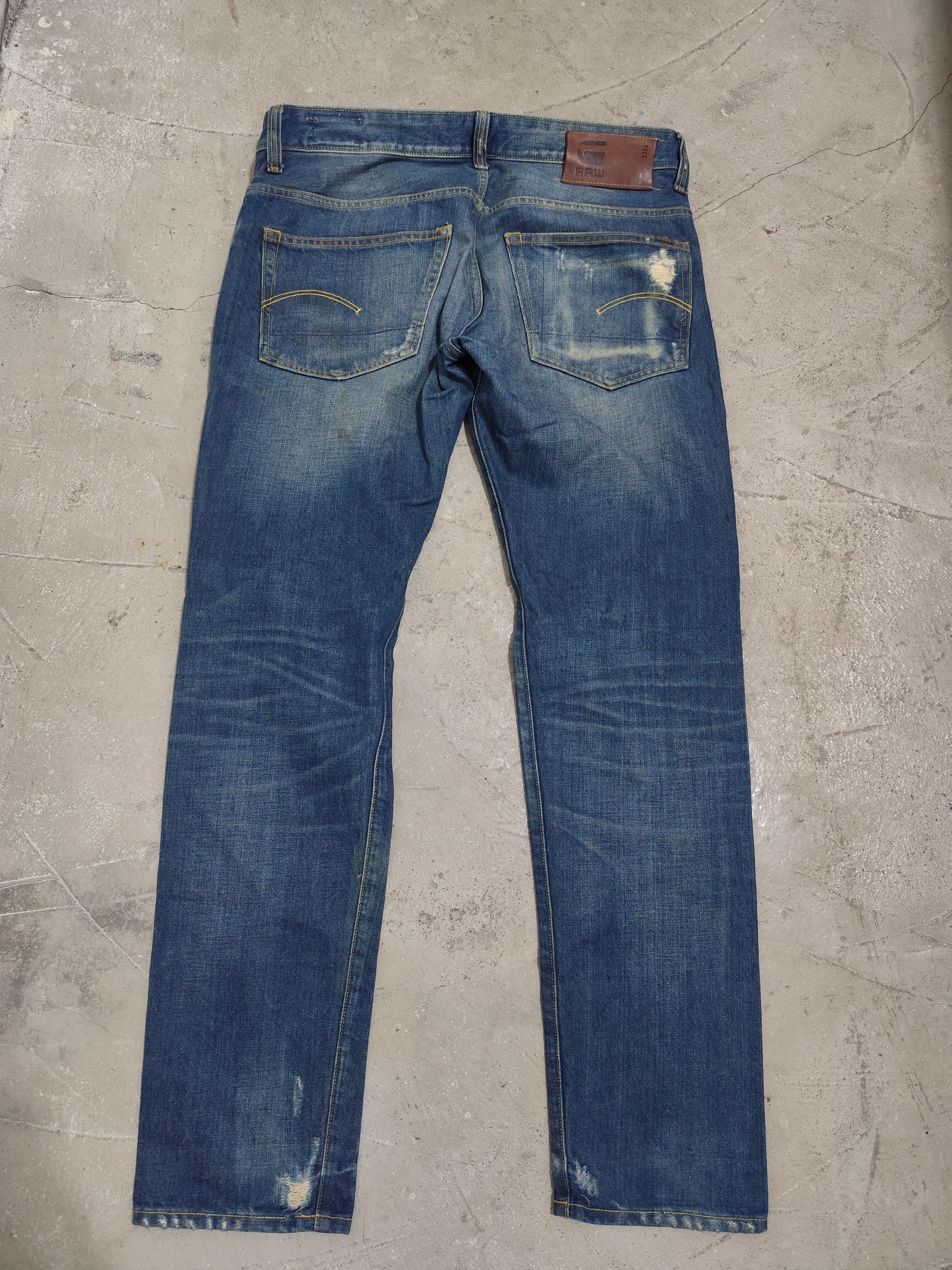 G-Star × If Six Was Nine G STAR RAW DENIM DISTRESS SELVEDGE Size US 34 / EU 50 - 2 Thumbnail