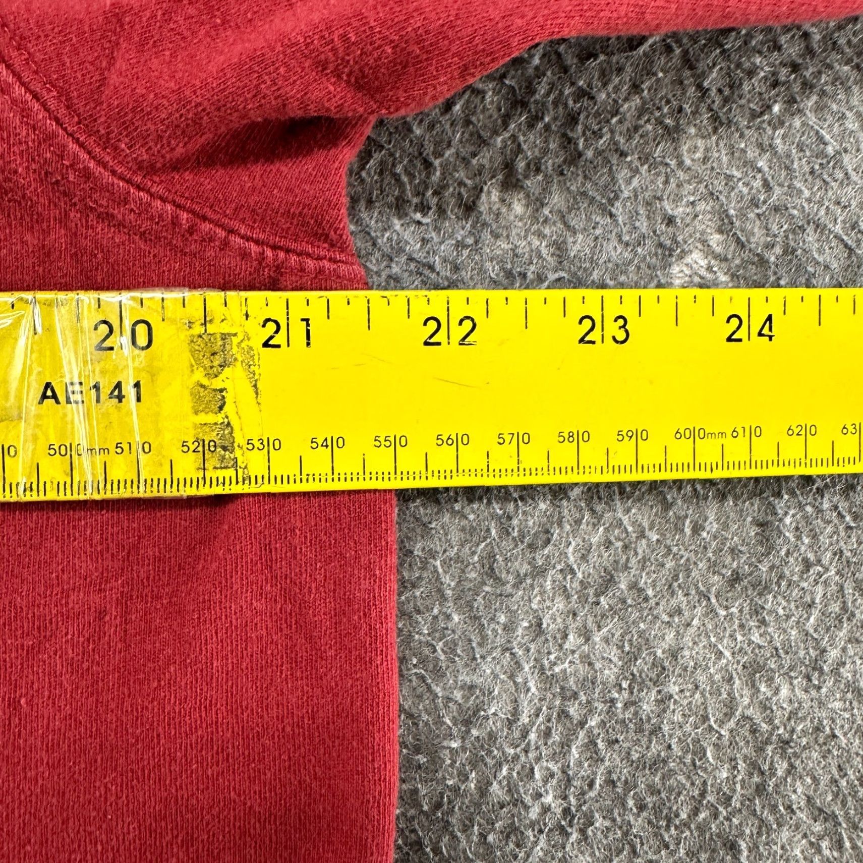 Abercrombie & Fitch VINTAGE Abercrombie & Fitch Shirt Mens L Red Pullover Football Cotton 90s Sweatshirt Crew Neck Long Sleeve Fleece Logo Size US L / EU 52-54 / 3 - 7 Thumbnail