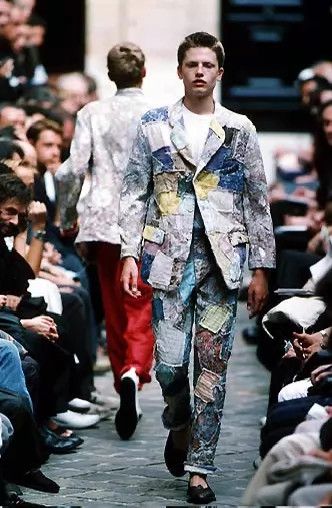 Comme des Garcons Homme Plus Comme des Garcons Homme Plus Evolution Color 00s Runway S Size US 30 / EU 46 - 9 Thumbnail