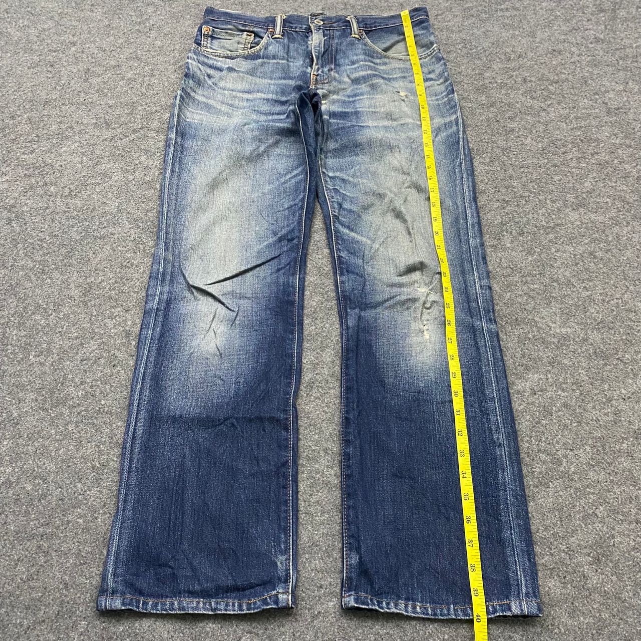 Levi's 💥Best Offer💥Vintage Levis 502 Distressed Denim Size US 32 / EU 48 - 4 Thumbnail