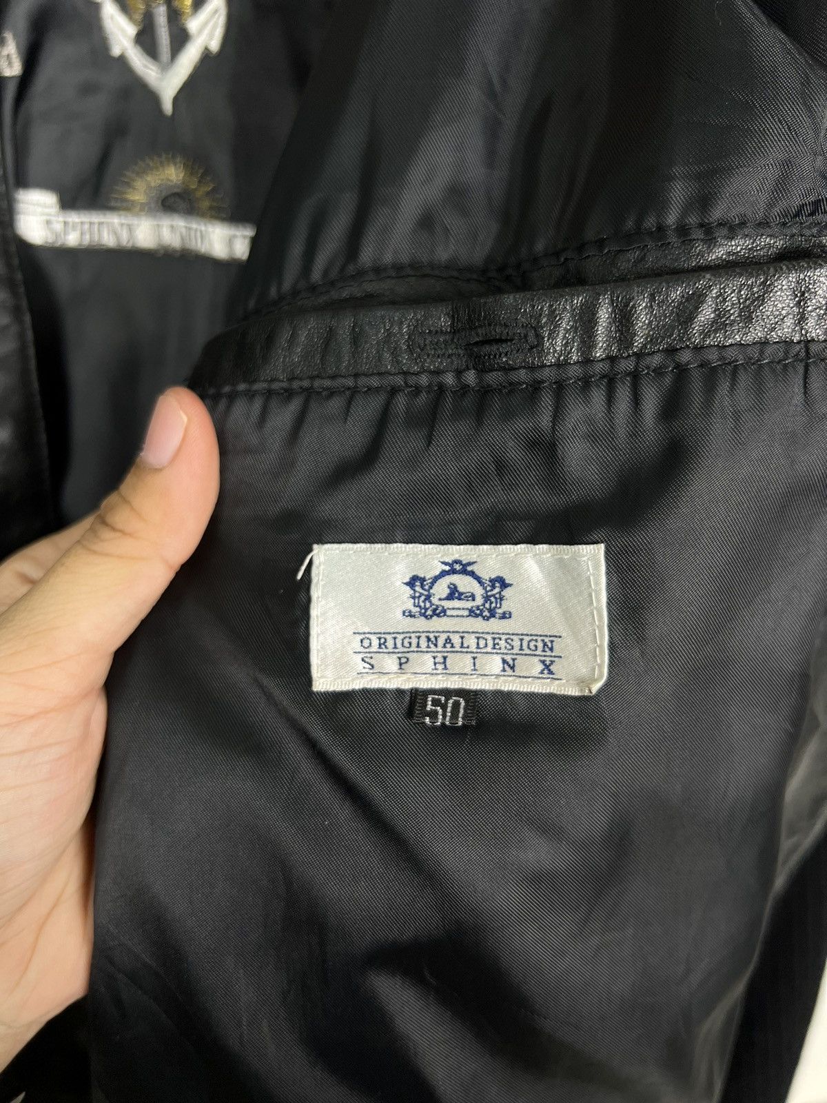 Japanese Brand 🔥 SPHINK HYBRID LEATHER JACKET Size US M / EU 48-50 / 2 - 13 Thumbnail
