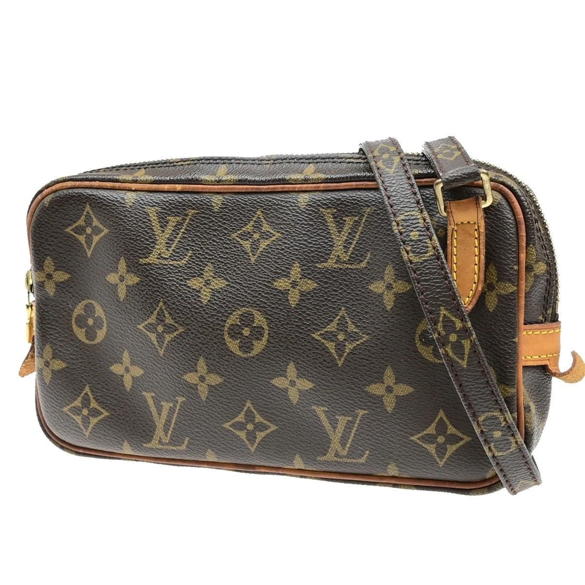 Louis Vuitton Monogram Marly Bandouliere Shoulder Bag Bn in Brown, Women's