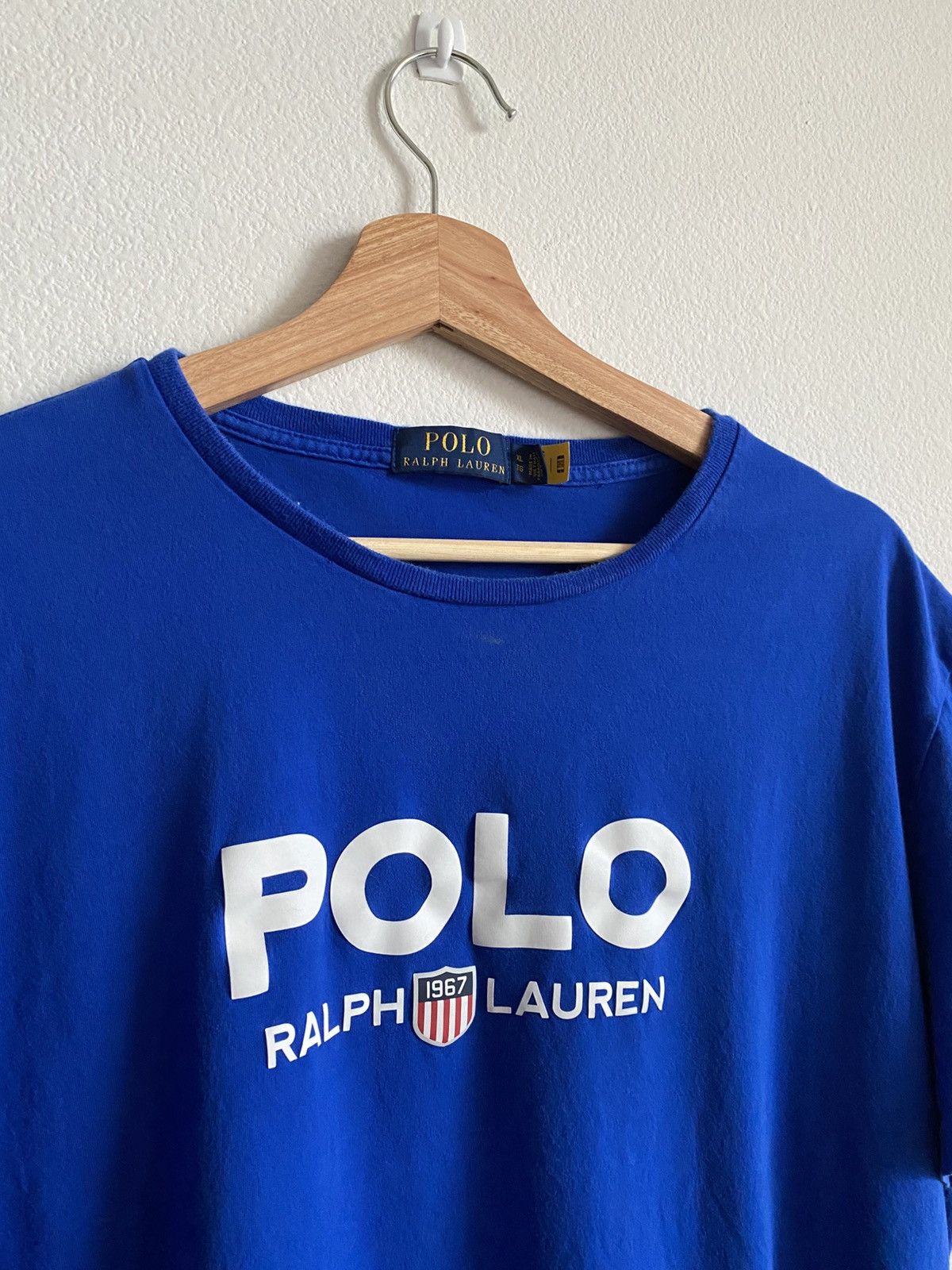 Polo Ralph Lauren Polo Ralph Lauren Logo Tee Size US XL / EU 56 / 4 - 3 Thumbnail