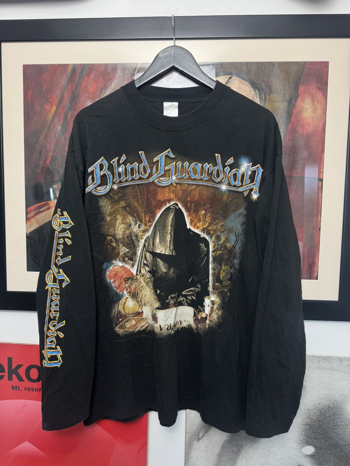 Band Tees Blind Quardian A Night At The Opera 2002 Vintage Band LS Size US XL / EU 56 / 4 - 1 Thumbnail