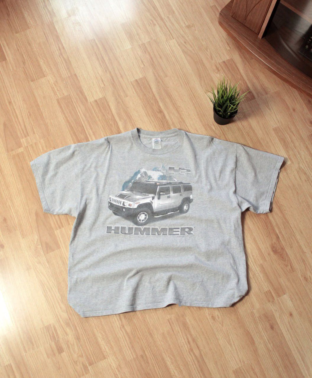 Vintage 🔥 90s Hummer H2 Vintage T Shirt USA Car Jeep Ford Y2K Truck Size US XXL / EU 58 / 5 - 1 Thumbnail