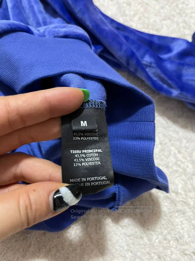 Vetements Vetements Sparkling diamond velvet hoodie Size US M / EU 48-50 / 2 - 8 Thumbnail