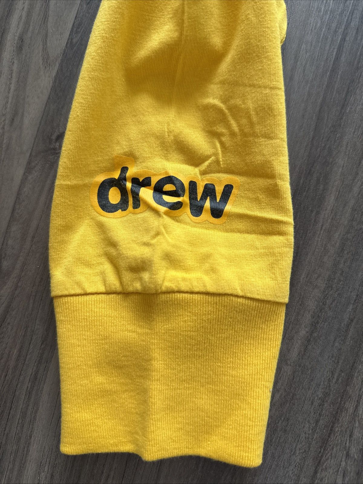 Drew House × Justin Bieber NWT Drew House Mascot Long Sleeve Tee Golden Yellow Size M Size US M / EU 48-50 / 2 - 7 Thumbnail