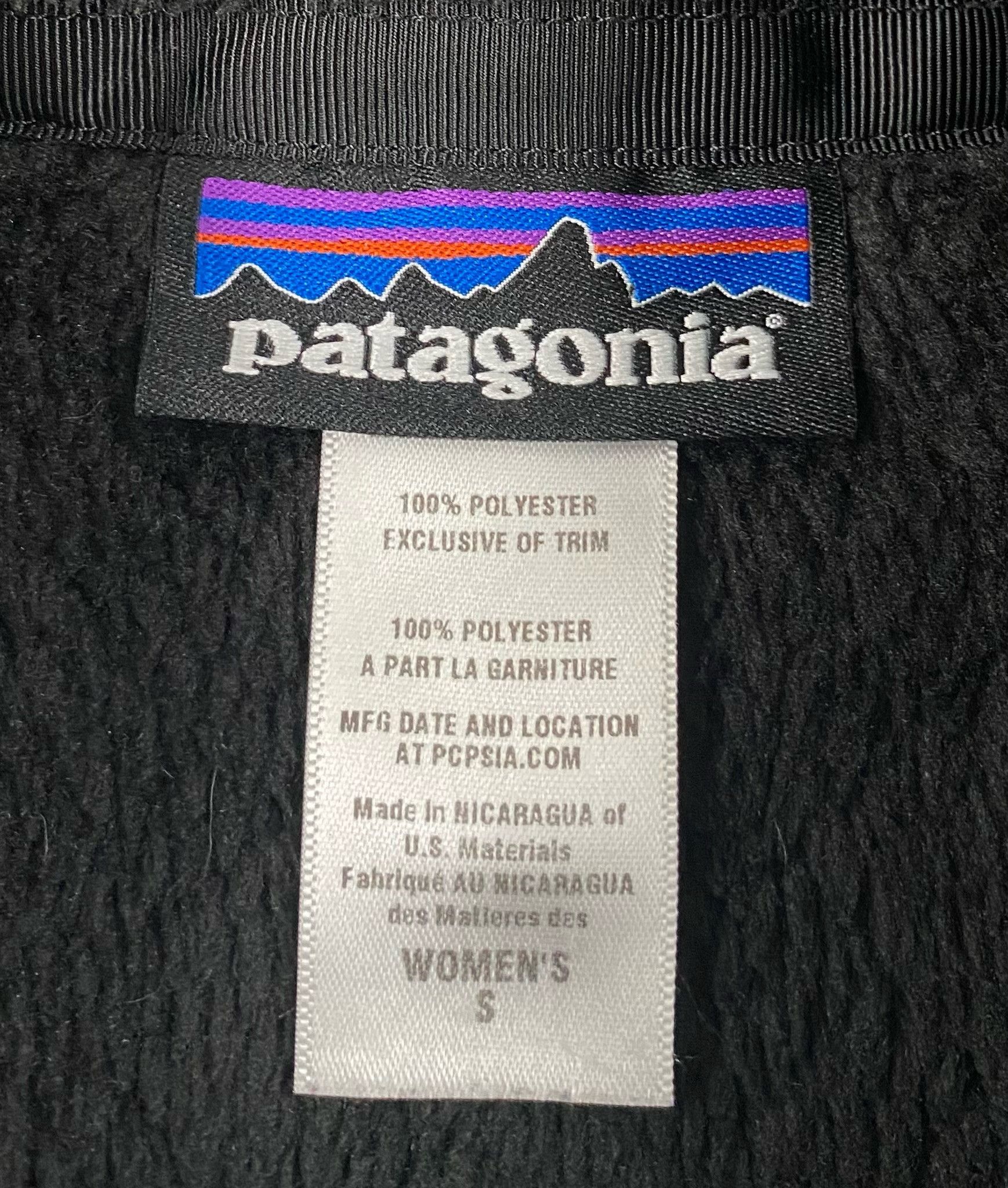 Patagonia Patagonia Re-Tool Snap-T Black Pullover Jacket Small Size S / US 4 / IT 40 - 3 Thumbnail
