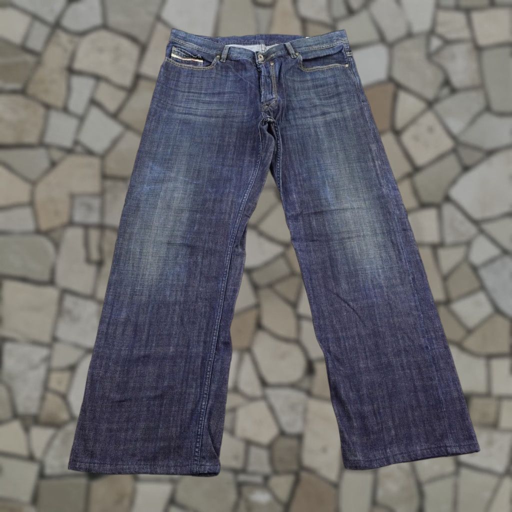 Diesel Diesel Jeans Mens 38x32 Blue Denim Quratt 008FI Button Fly Straight Loose Italy Jeans Mens 38 Blue Denim Quratt 008FI Button Fly Straight Loose Italy Size US 38 / EU 54 - 1 Thumbnail