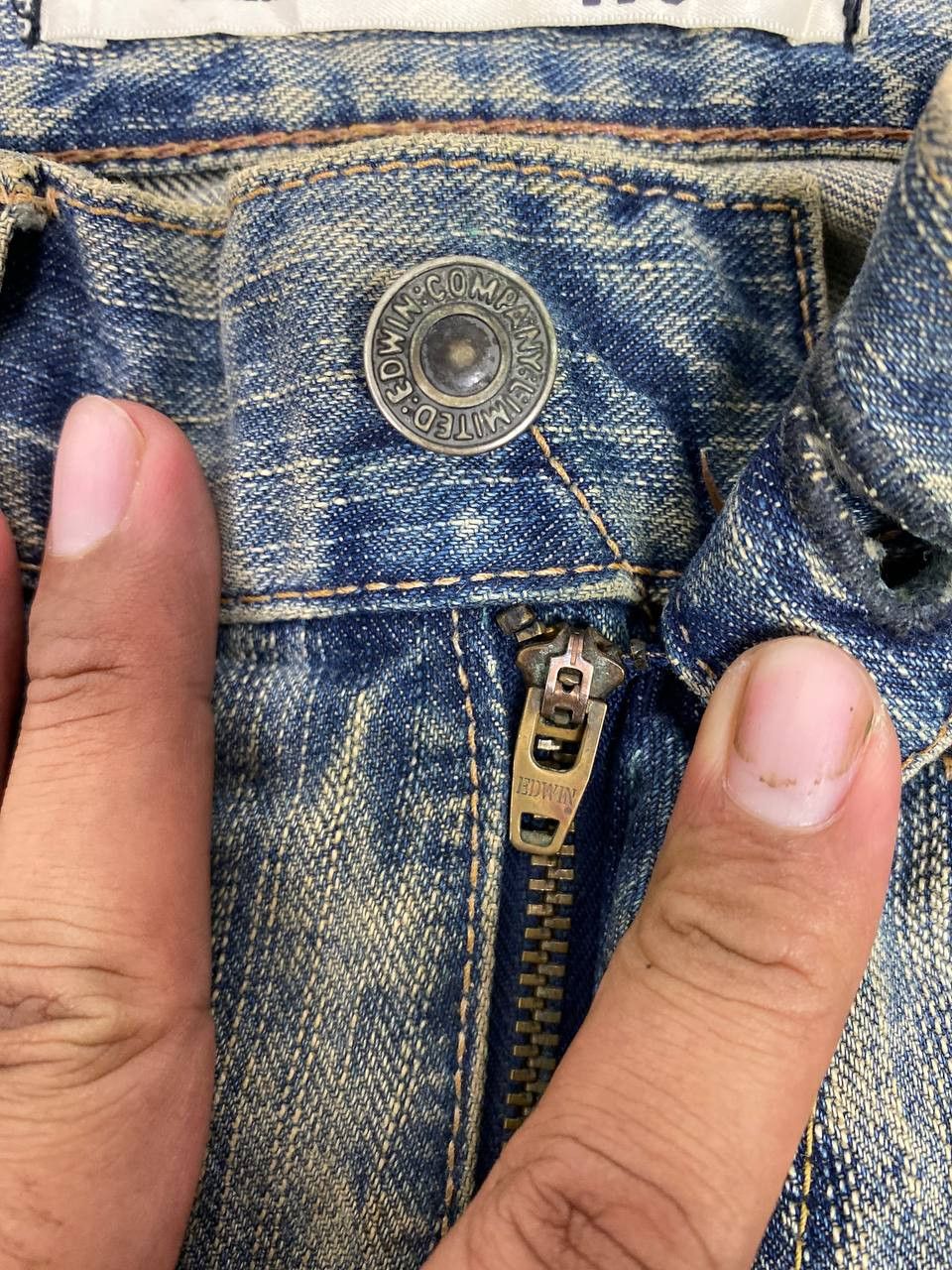Edwin edwin xv bootcut flare distressed rework denim Size US 32 / EU 48 - 14 Thumbnail