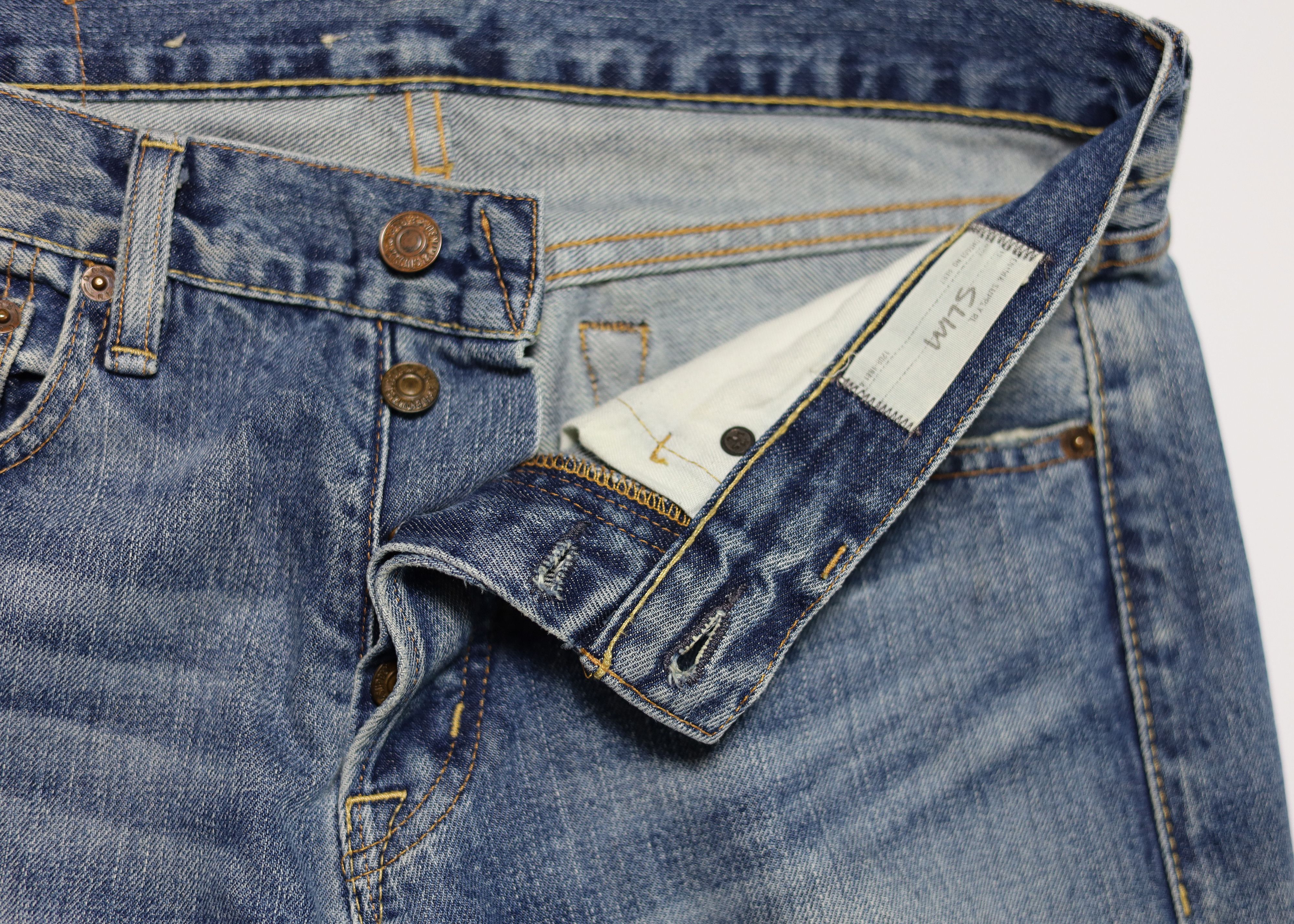 Denim & Supply Ralph Lauren Denim and Supply Ralph Lauren Slim Faded Distressed Jeans Size US 31 - 4 Thumbnail