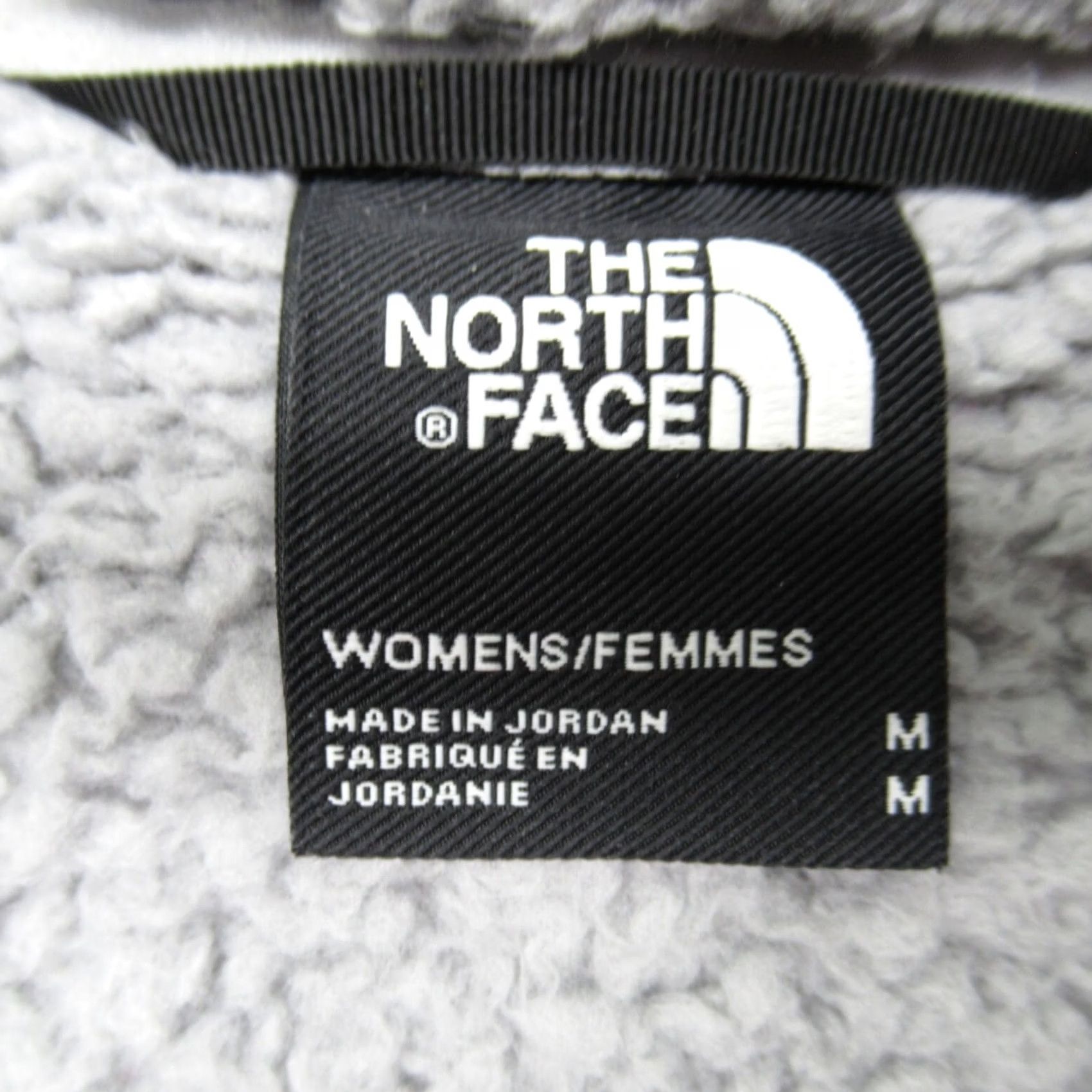 The North Face The North Face Jacket Womens Medium Gray Banded Collar Pockets Fleece Full Zip Size M / US 6-8 / IT 42-44 - 3 Thumbnail