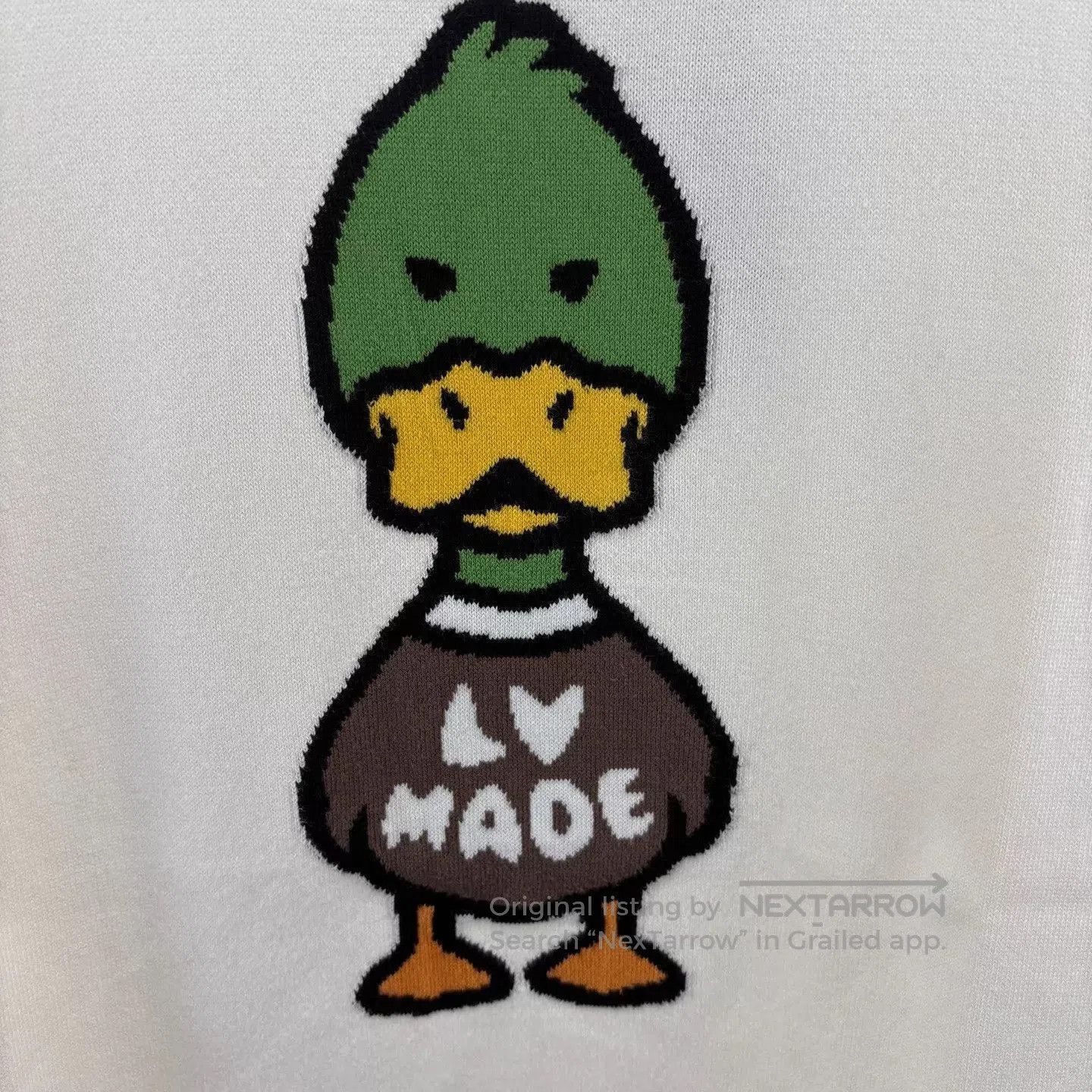 Louis Vuitton White Short Sleeve Shirt with Duck Graphic. Size US S / EU 44-46 / 1 - 4 Thumbnail