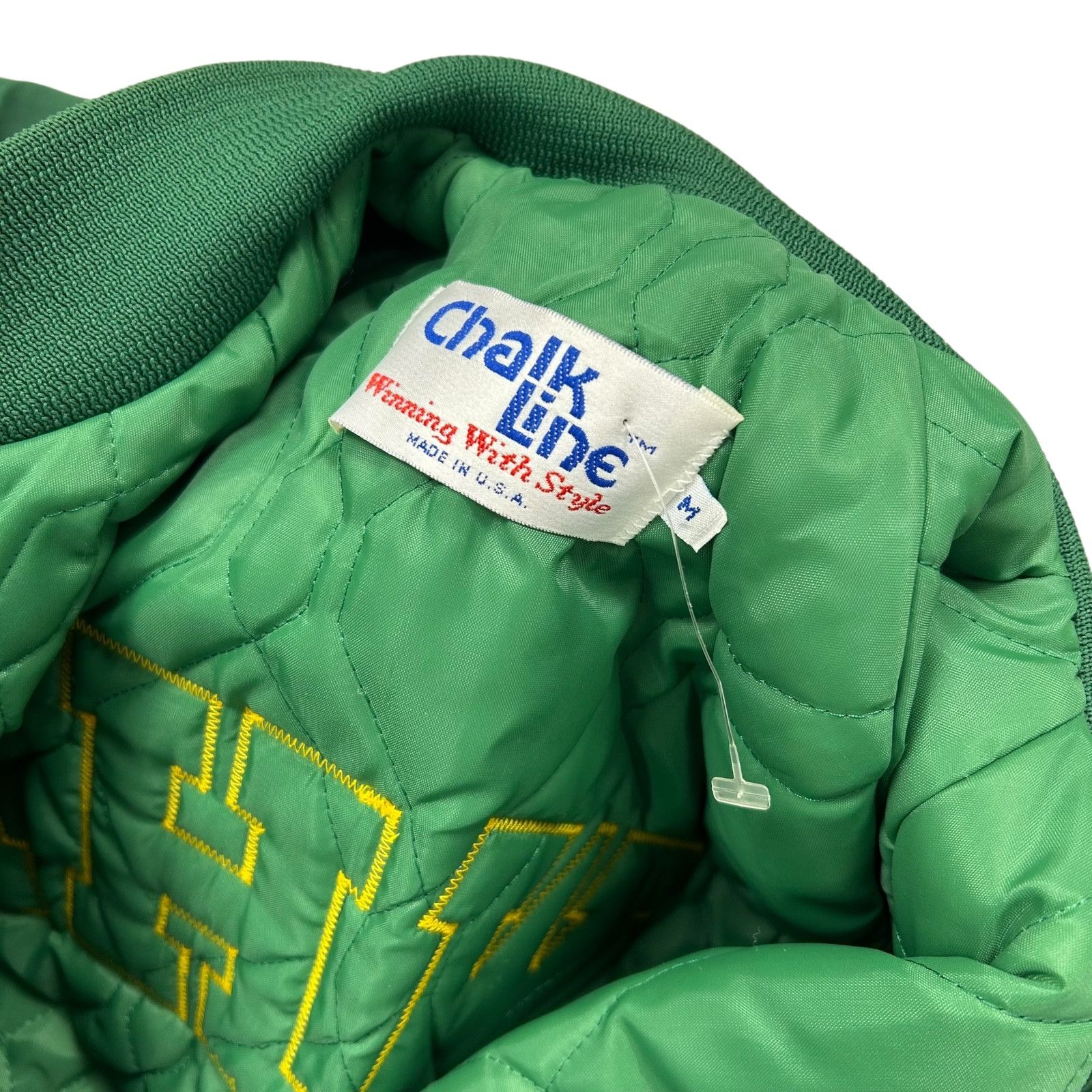 Chalk Line VTG 90s RAW HIDE CALIFORNIA SATIN JACKET SPELL OUT SIZE M Size US M / EU 48-50 / 2 - 6 Thumbnail