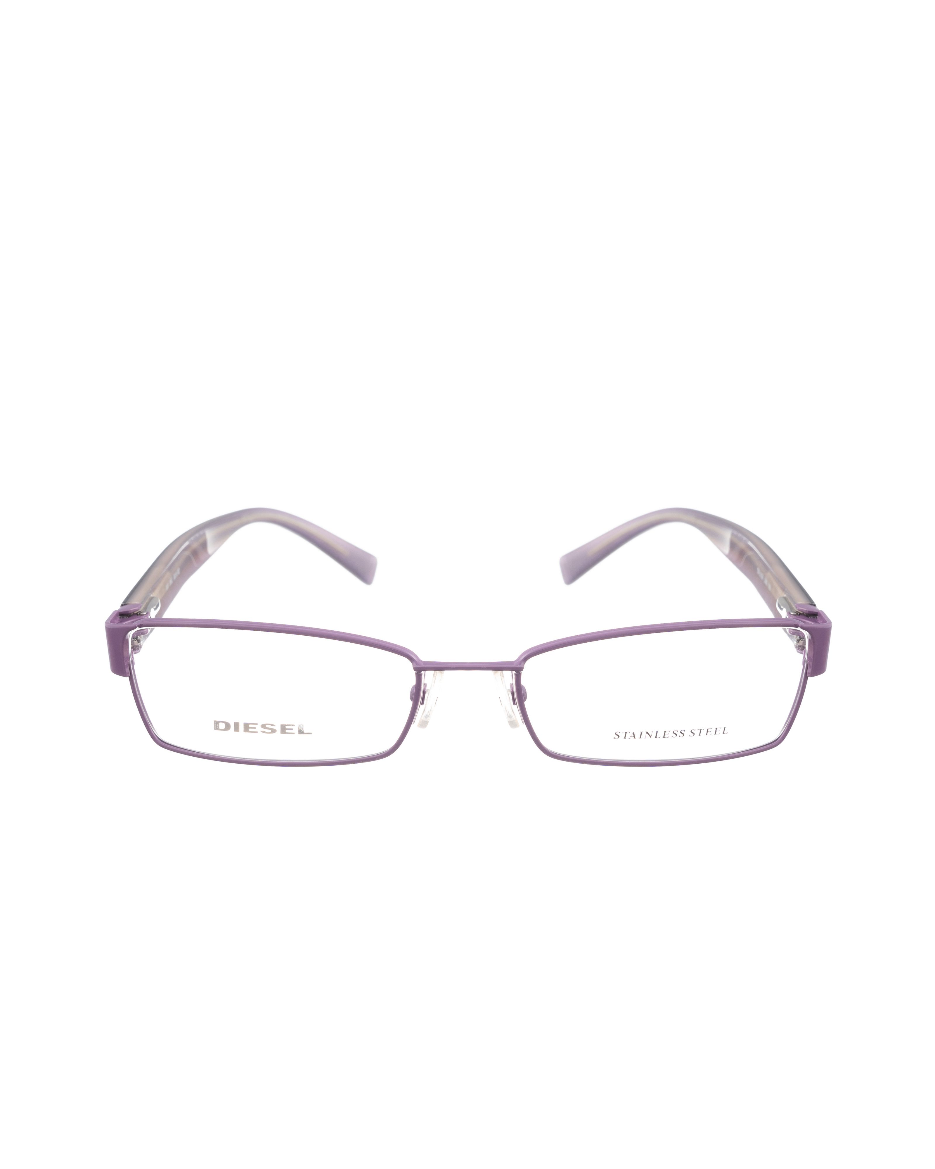 Diesel Diesel 00s Purple Rectangular Glasses Size ONE SIZE - 1 Thumbnail