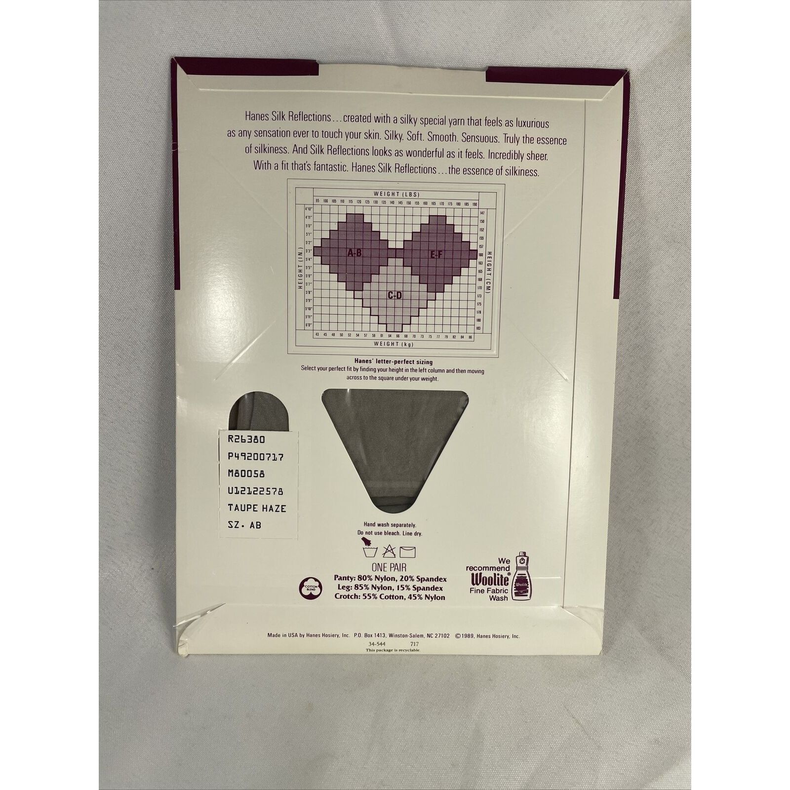 Hanes Hanes Pantyhose SZ AB Classic Taupe Haze Hosiery Sexy Hanes Size ONE SIZE - 11 Thumbnail
