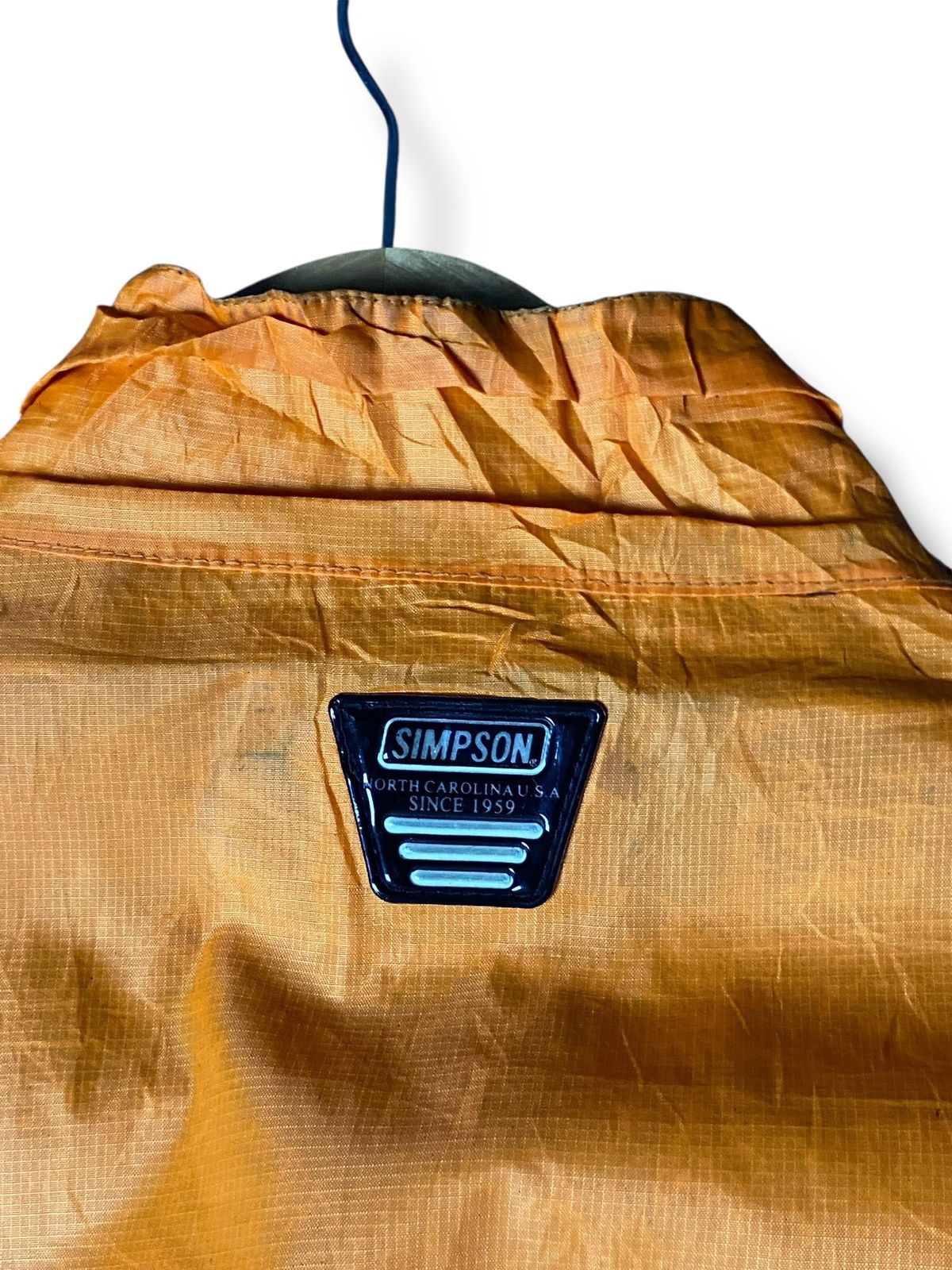 Japanese Brand Simpson Color Block Racing Windbreaker Jacket (161) Size US L / EU 52-54 / 3 - 7 Thumbnail