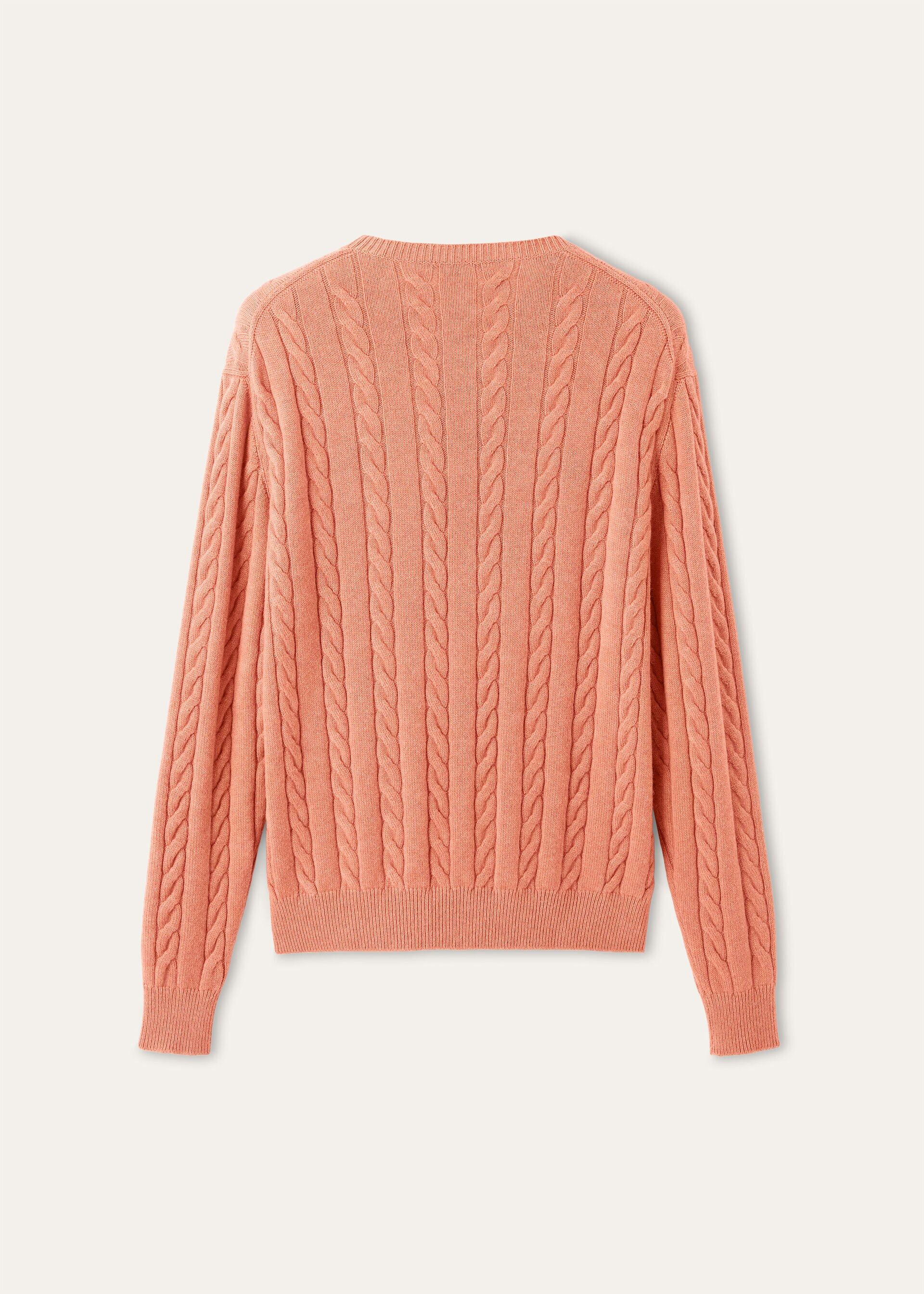 Loro Piana os11x0226 FAQ4517 Cedar Crewneck Sweater Autumn Sunset Mel Size US M / EU 48-50 / 2 - 6 Thumbnail