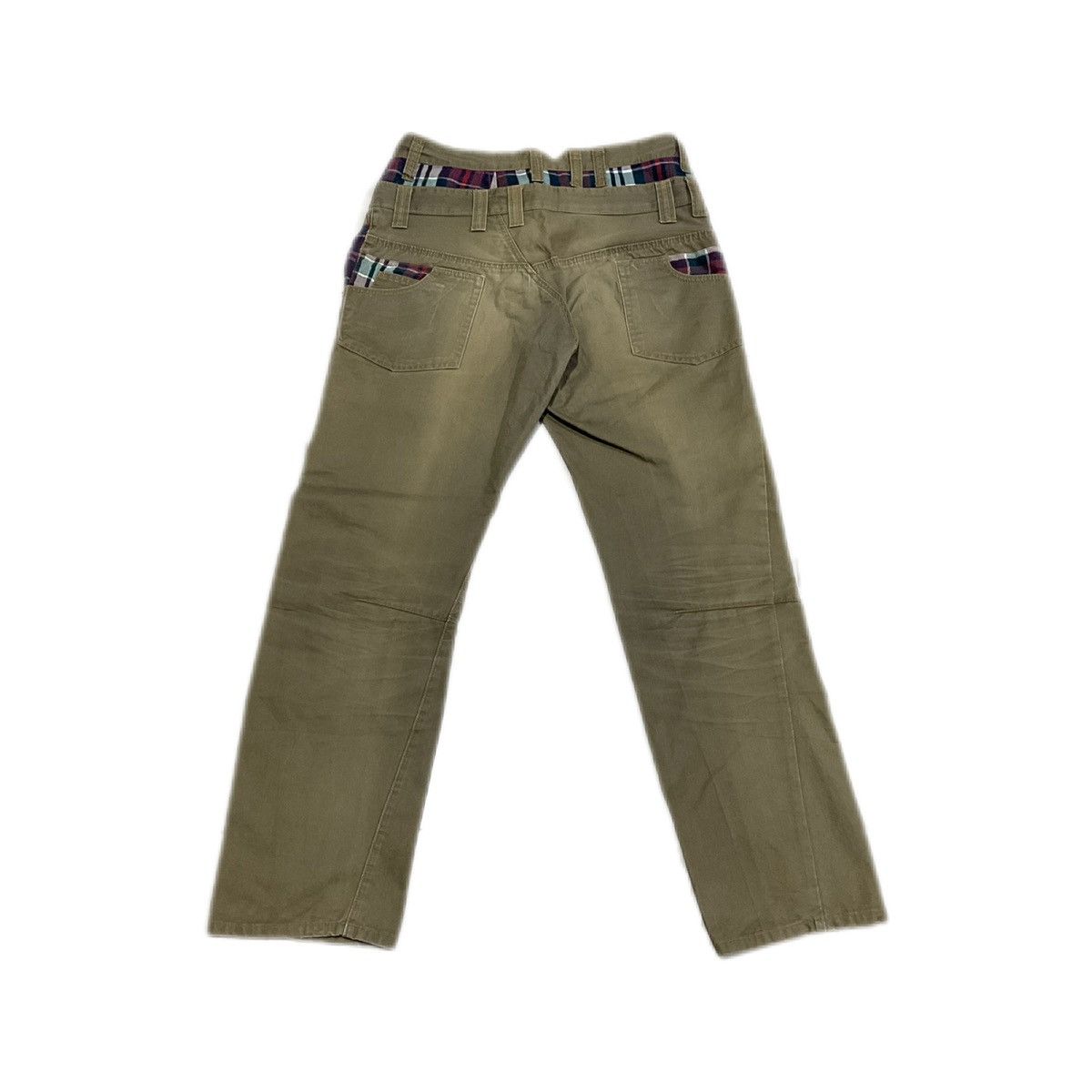 Number (N)ine 🔥Y2K Archived Brthbreah Mud Wash Twist Double Waist Denim Size US 32 / EU 48 - 7 Thumbnail