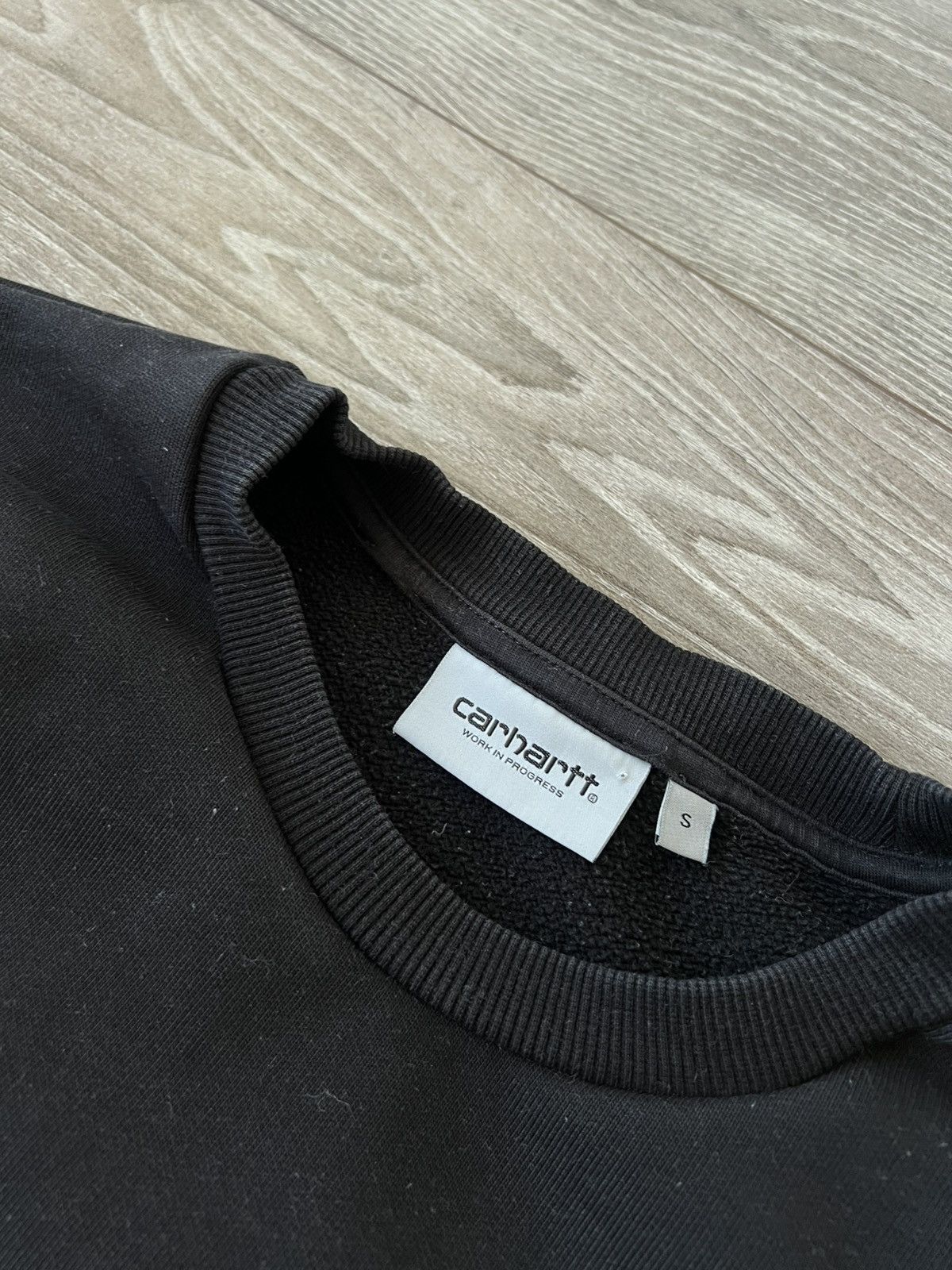 Carhartt Wip Carhartt WIP Black Hard Cotton Basic Embroidered Logo Script Size US S / EU 44-46 / 1 - 7 Thumbnail