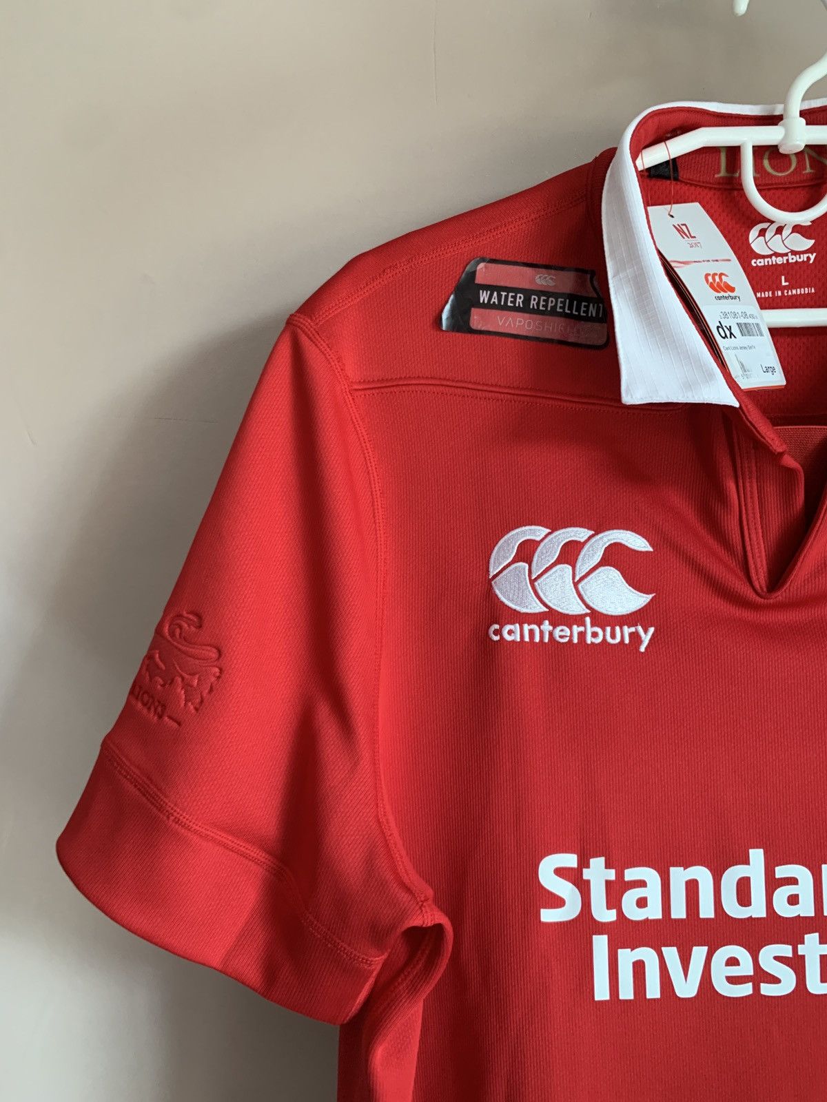 Canterbury of New Zealand British and Irish Lions 2017 Rugby Union Shirt Canterbury L Size US L / EU 52-54 / 3 - 5 Thumbnail