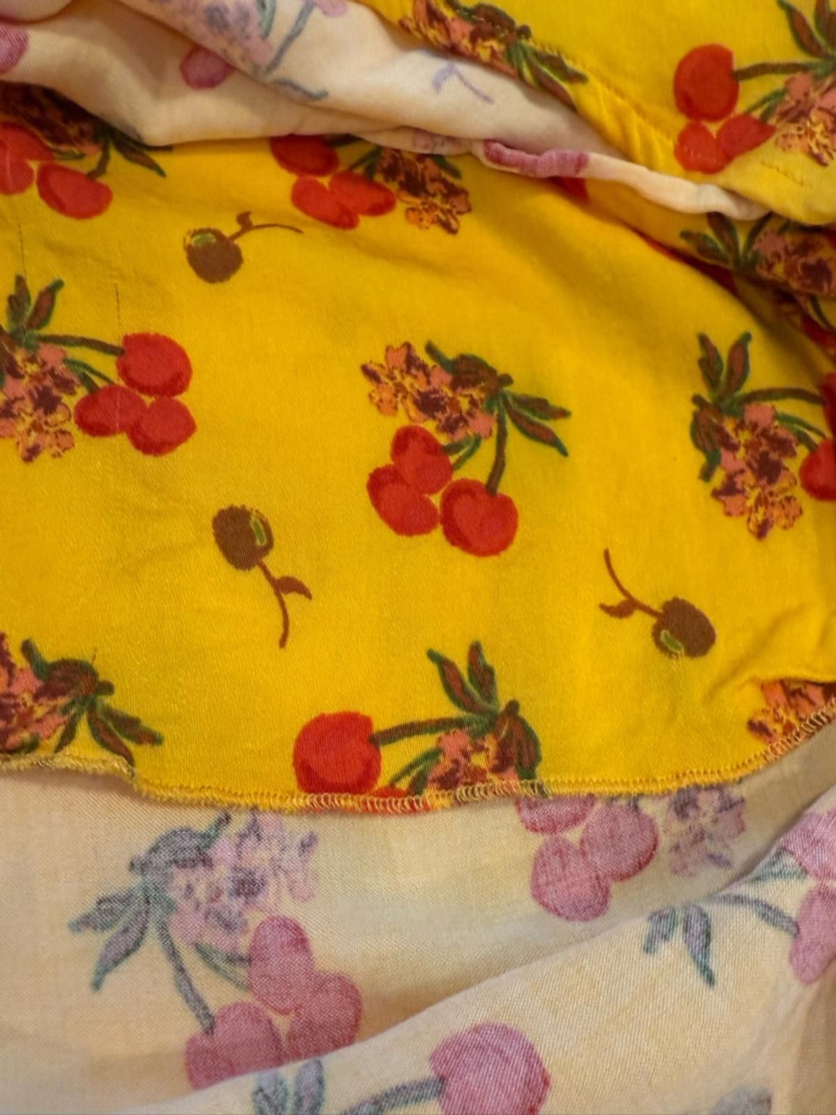 Other Cherry novelty print swimwear coverup mini skirt SZ XS/SM Size ONE SIZE - 7 Thumbnail