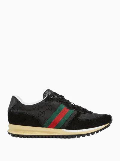 Gucci o1mt1gz0226 Men's Gucci Re-Motion Sneakers in Black Size US 14 / EU 47 - 1 Thumbnail