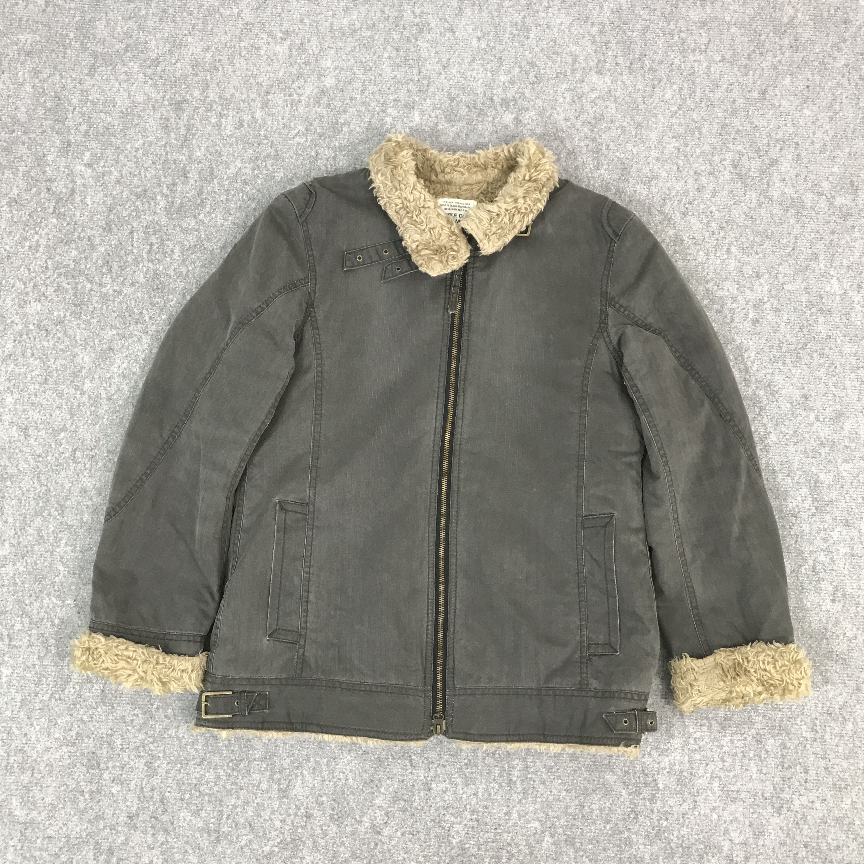 Japanese Brand × Nicole Club NICOLE CLUB FOR MEN SHERPA DESIGN JACKET Size US M / EU 48-50 / 2 - 1 Thumbnail
