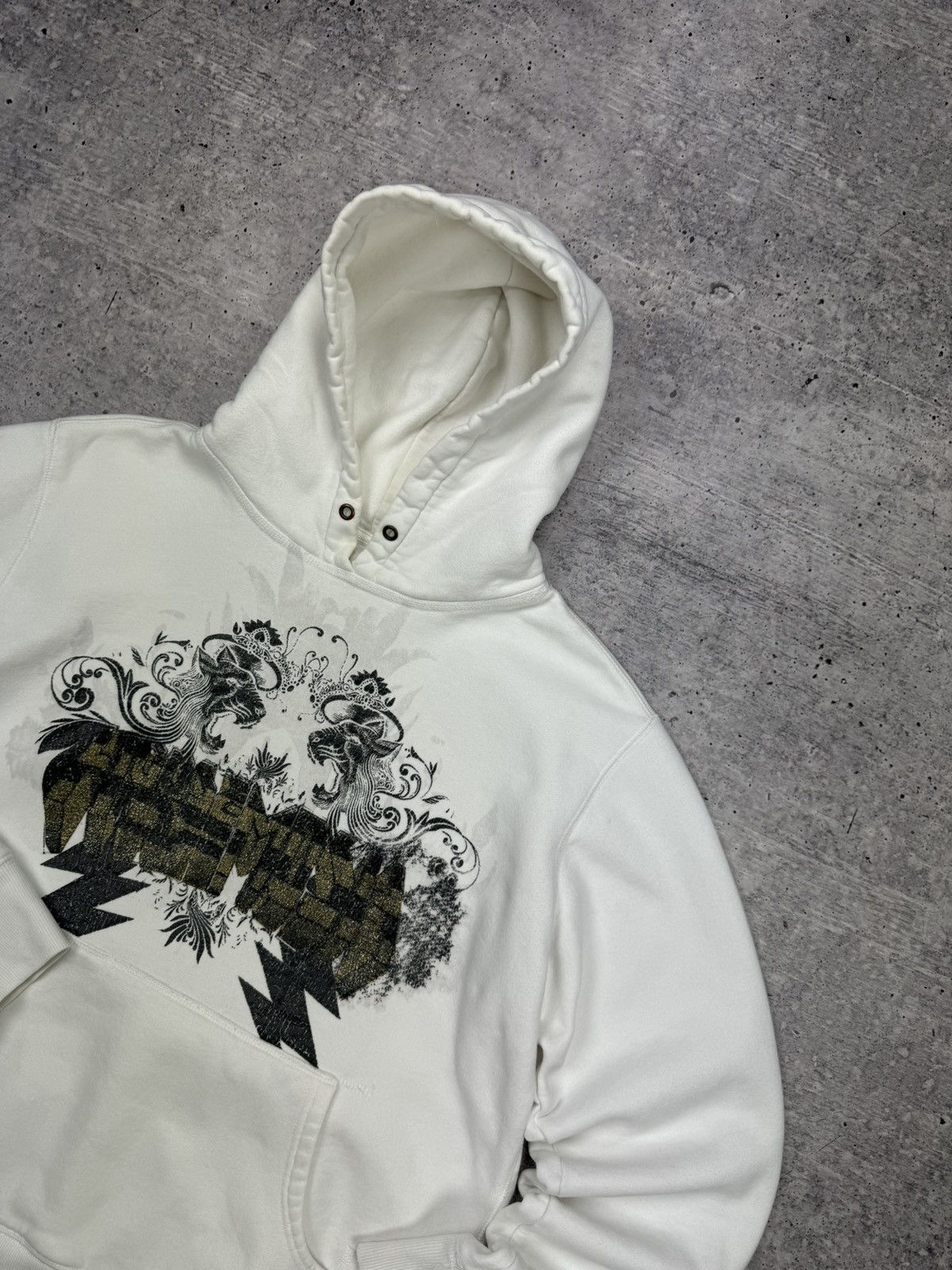 Diesel × Vintage Vintage 90’s Y2K Style Diesel Big Logo Heavy Cotton Hoodie Size US M / EU 48-50 / 2 - 4 Thumbnail